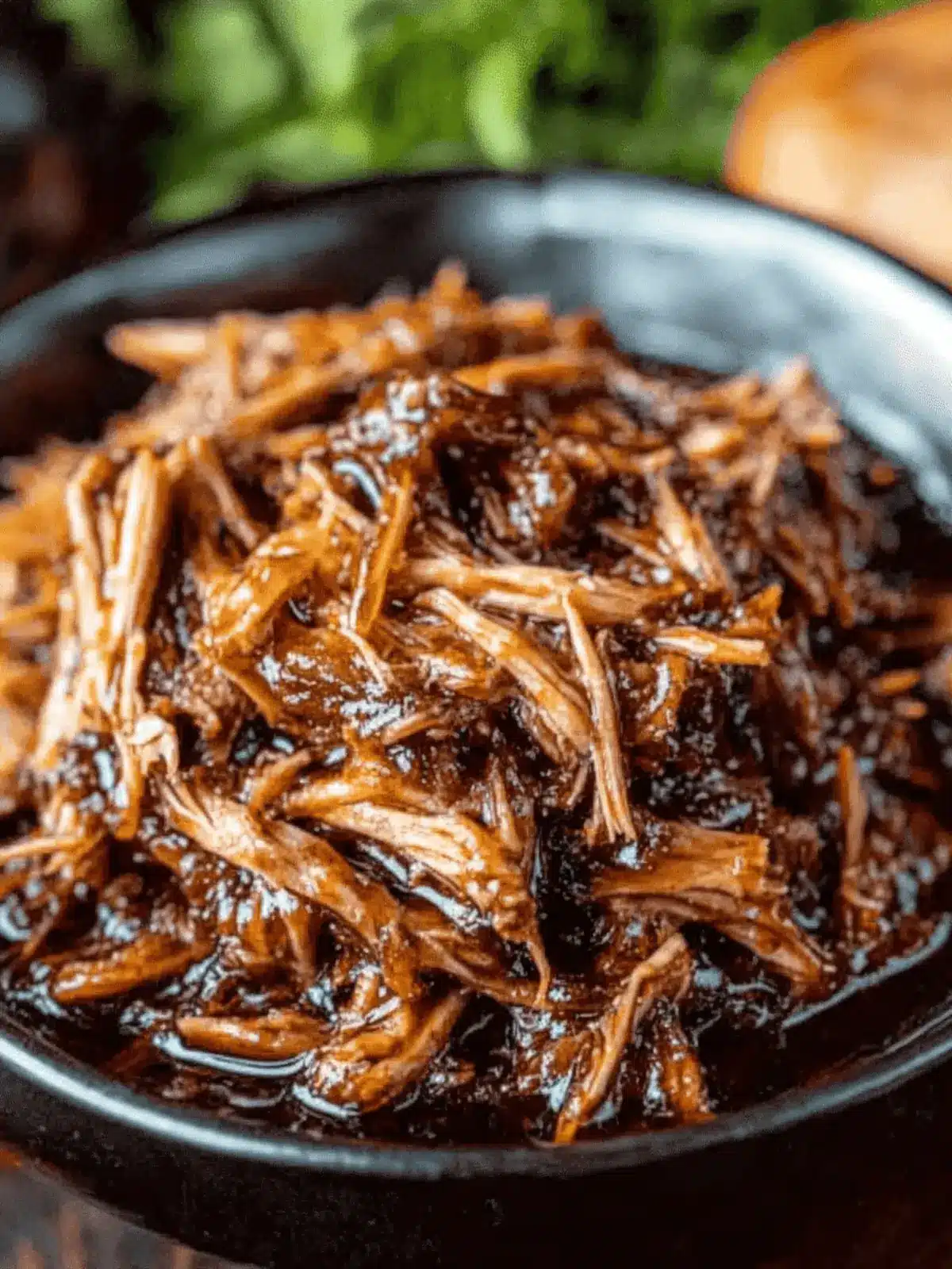 Honey Balsamic Shredded Pork
