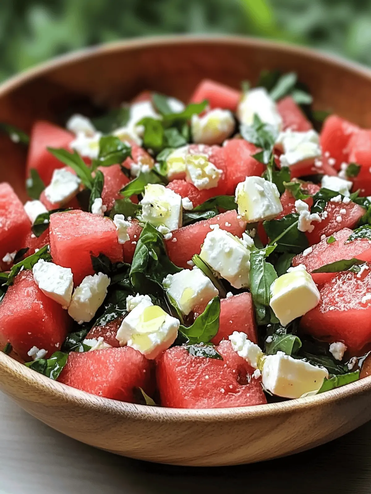 Amazing Watermelon Salad with Feta for a Refreshing Summer