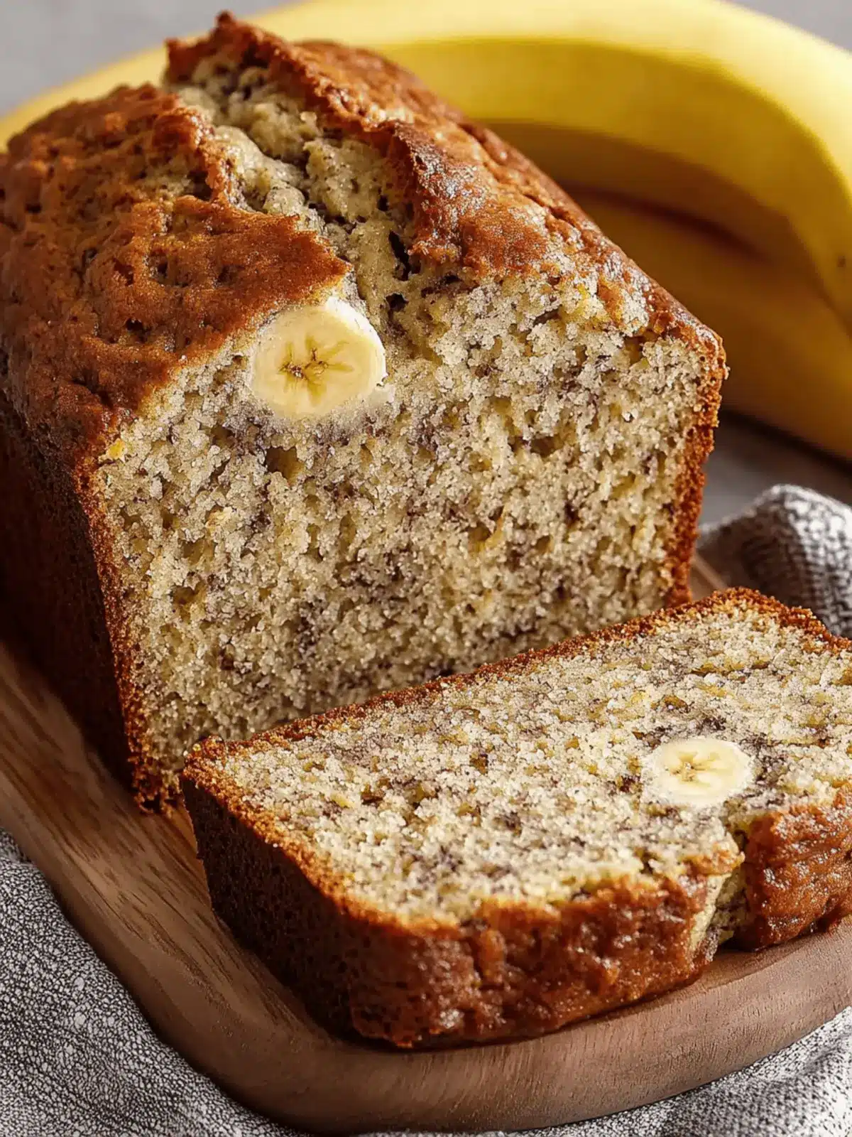The Ultimate Moist Banana Bread
