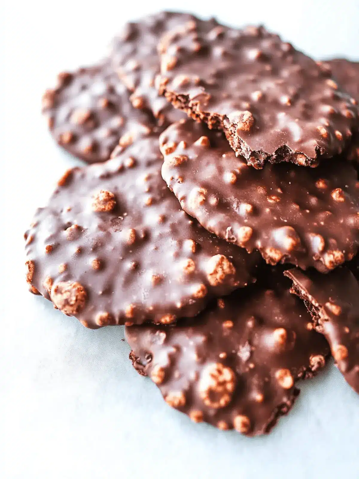 Healthy No-Bake Chocolate Cookies