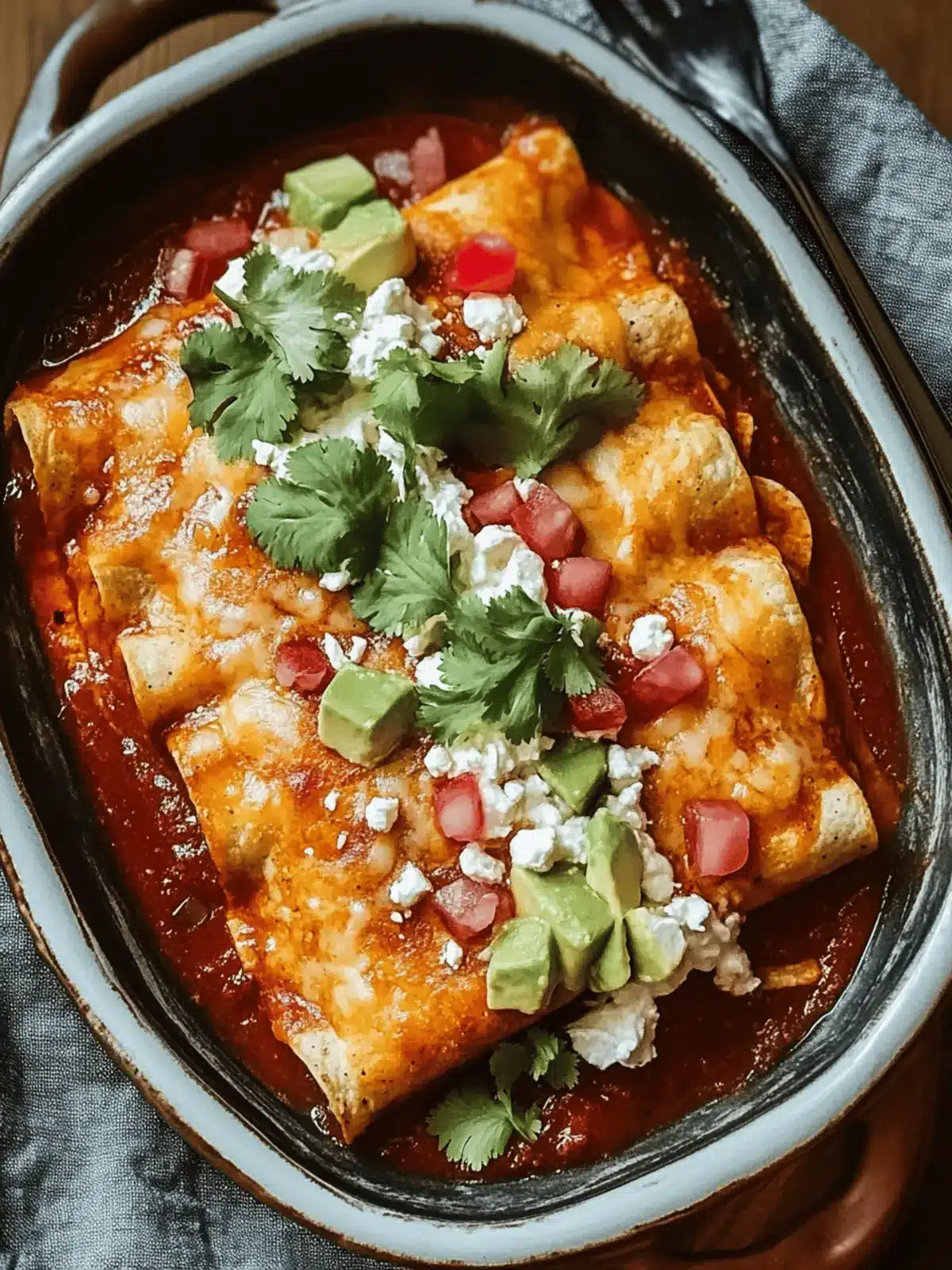 Enchiladas Divorciadas for Mexican Independence Day