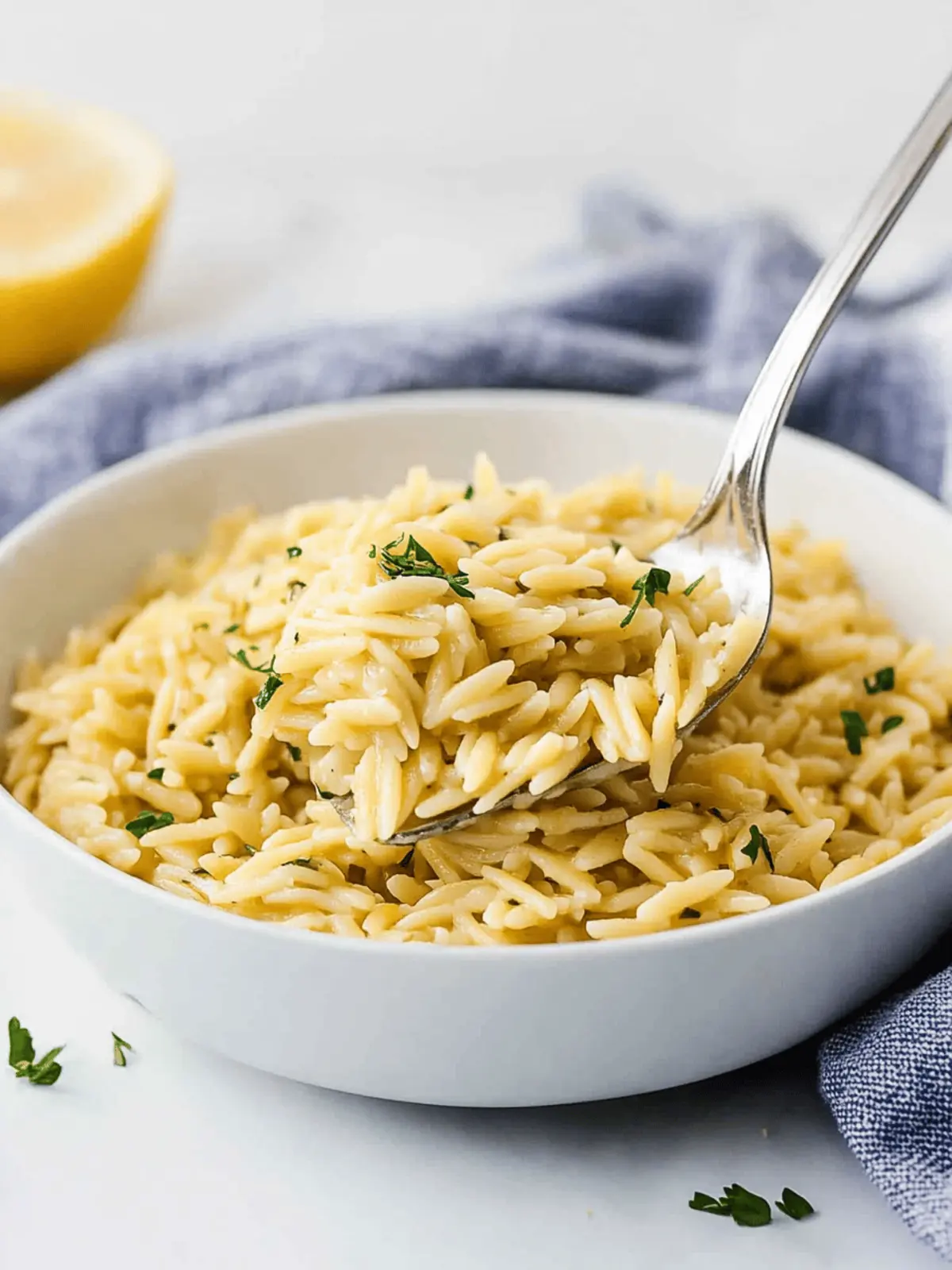 Garlic Lemon Orzo - Savor the Best One-Pan Delight! 5 Garlic Lemon Orzo - Savor the Best
