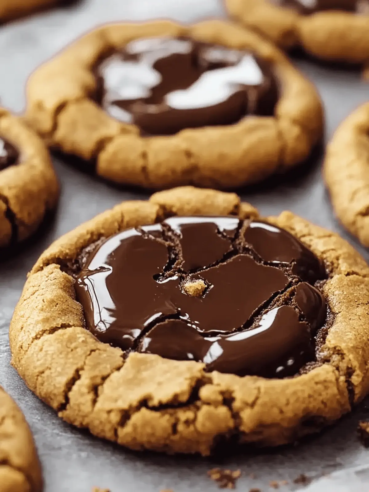 Decadent Chocolate Peanut Butter Buckeye Cookie