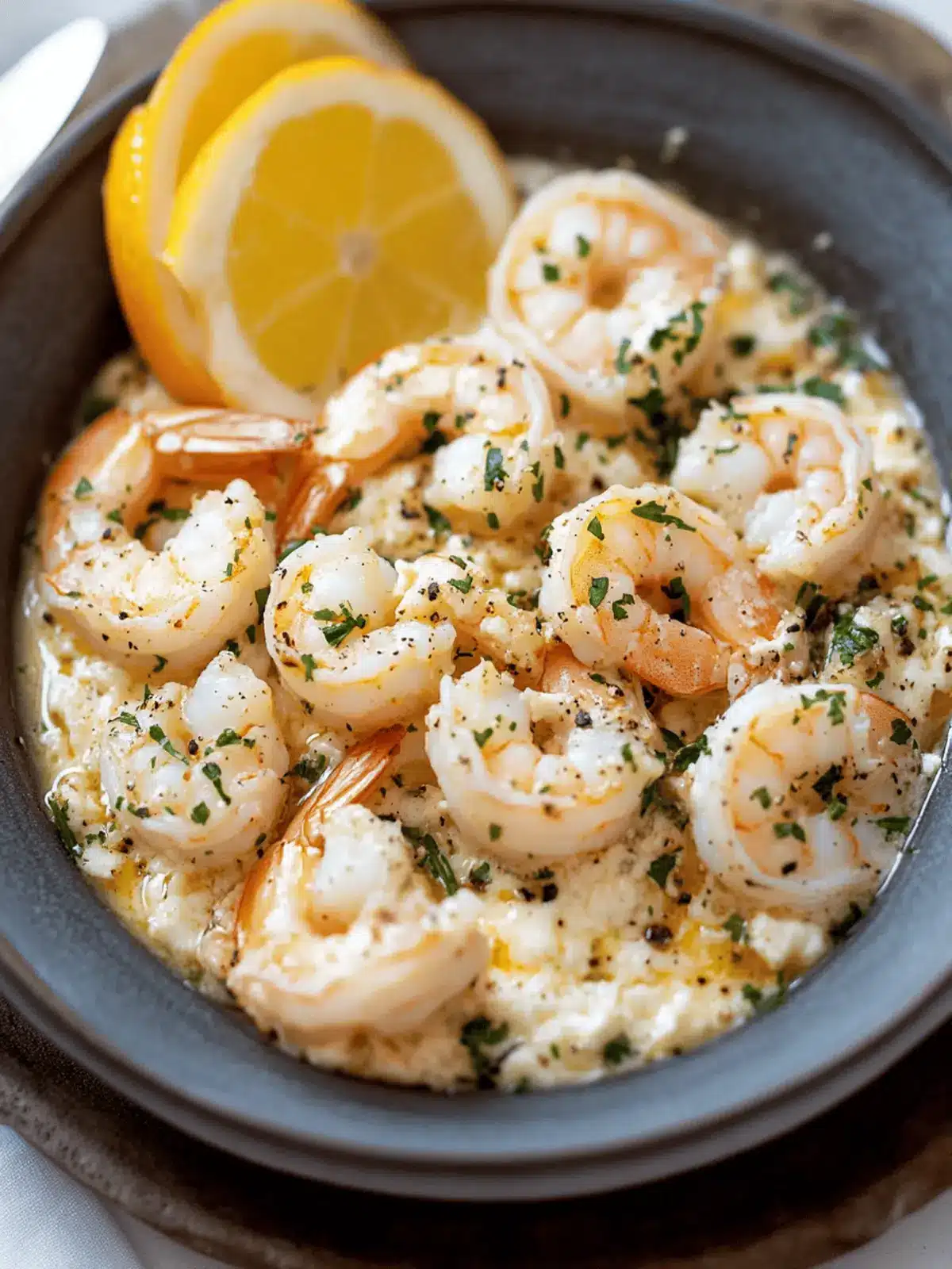 Garlic Shrimp with Fresh Herbs