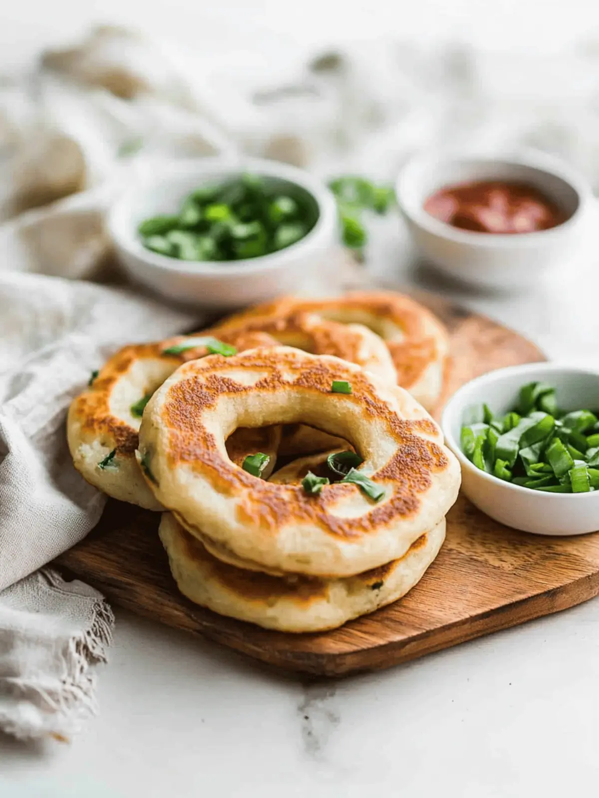 Green Onion Pancakes (Edmonton/Donut-Style)