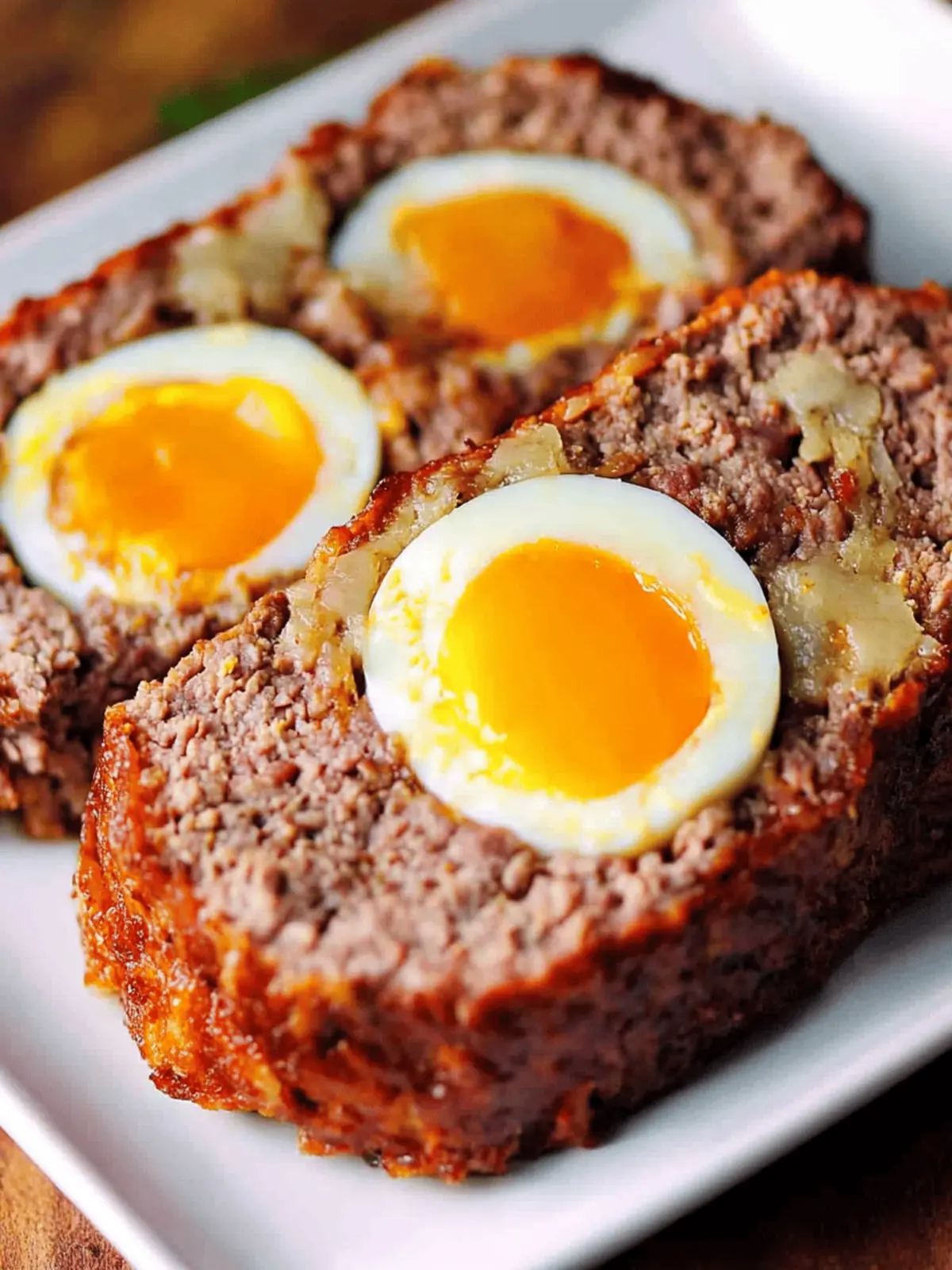 Egg Stuffed Meatloaf