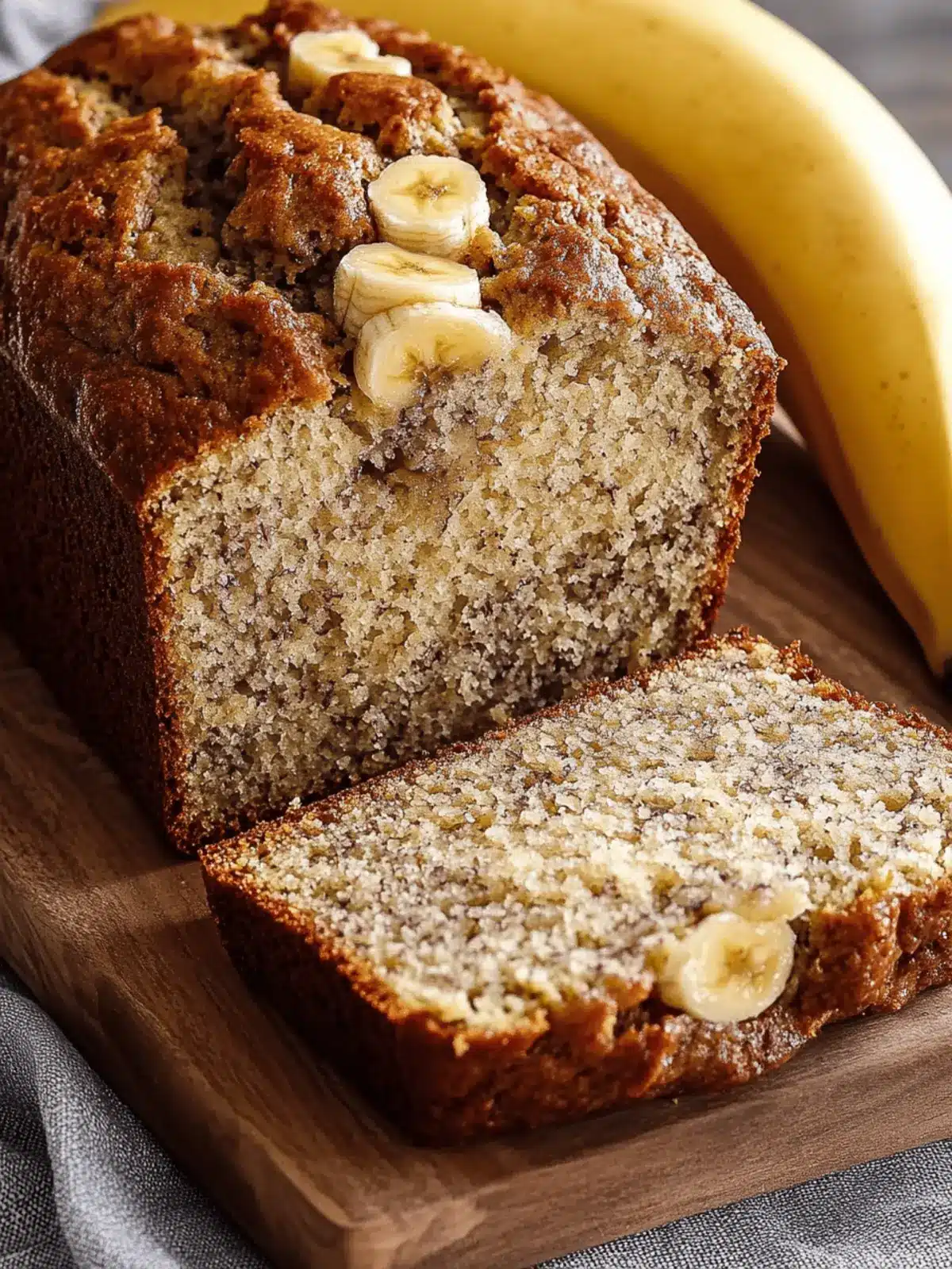 The Ultimate Moist Banana Bread