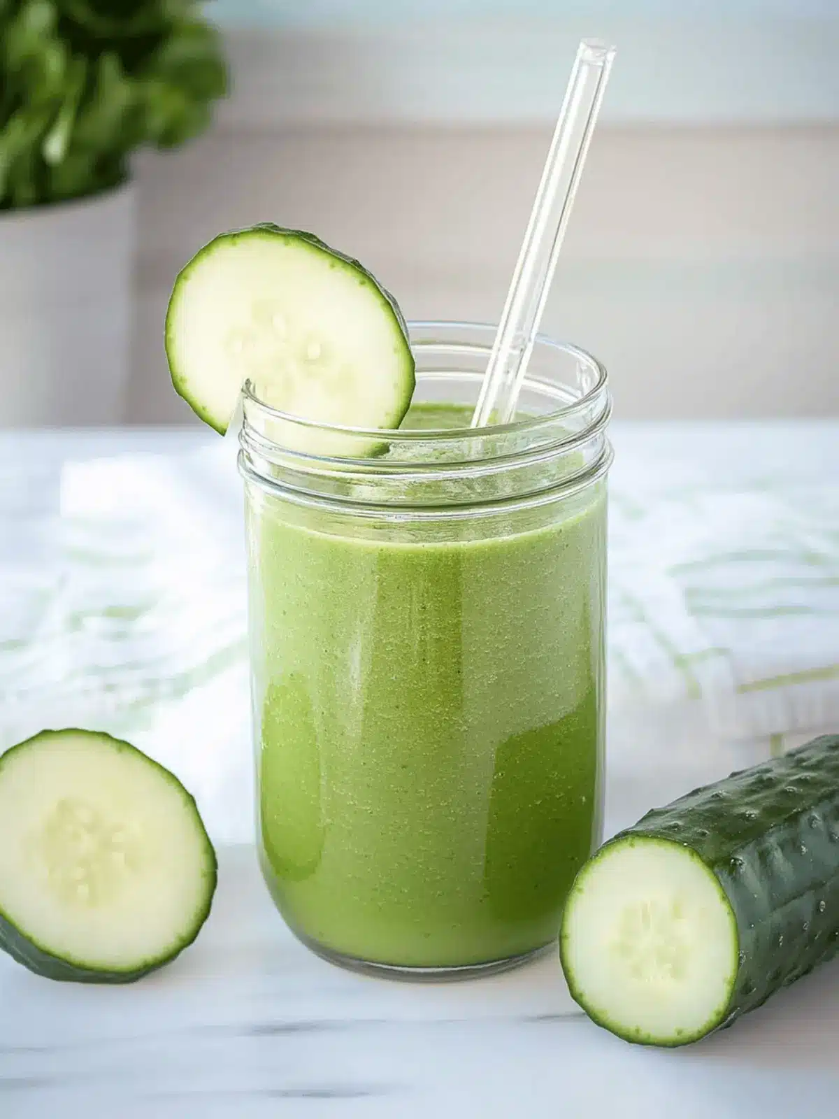 Apple Cucumber Smoothie