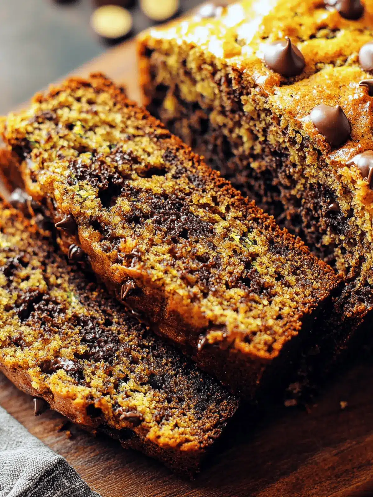 Zucchini Bread with a Chocolate Twist