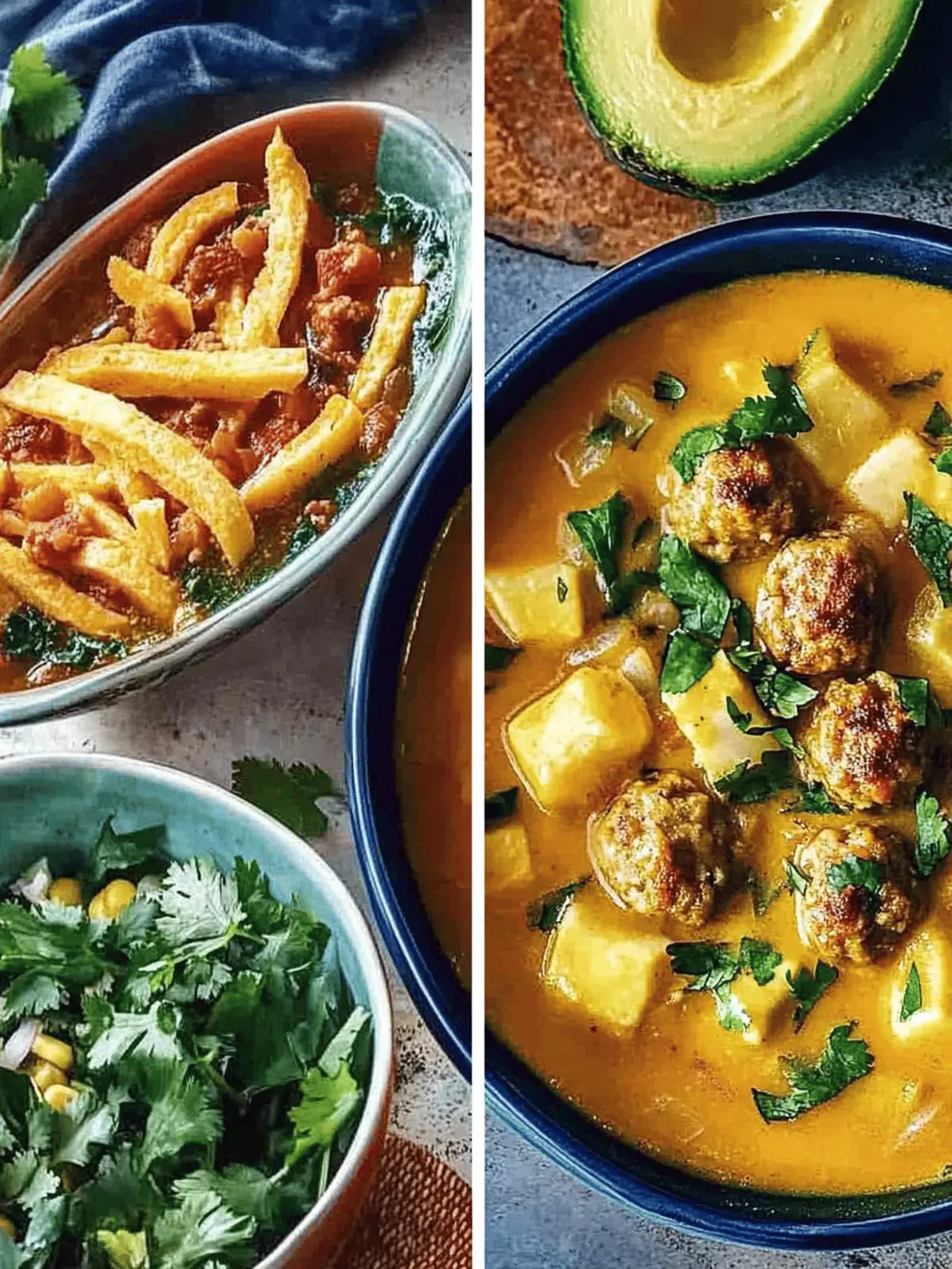 Mexican Meatball Soup – The Tasty Flavors