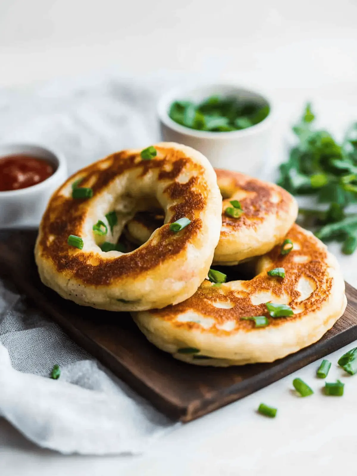 Green Onion Pancakes (Edmonton/Donut-Style)