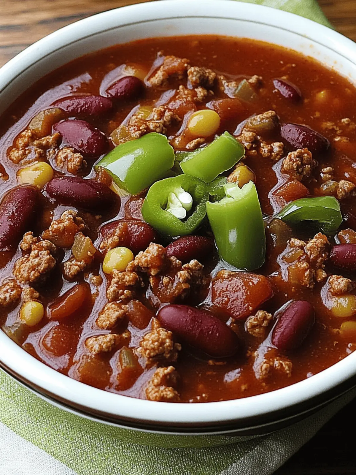 Hearty Homestyle Chili for Busy Nights