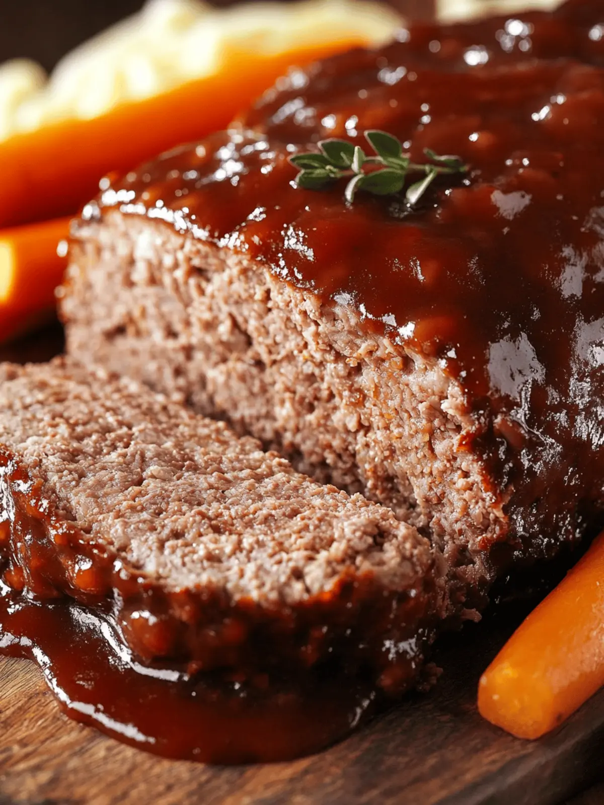 Classic Comfort Meatloaf