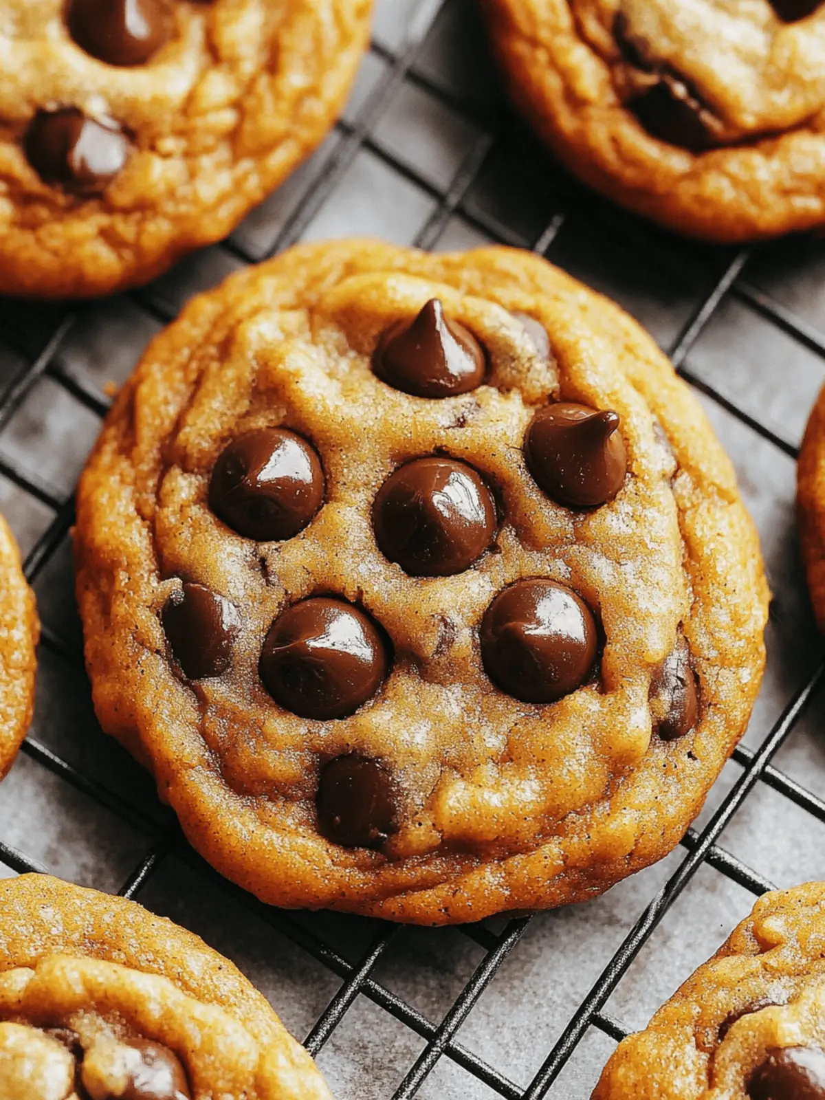 Buttery Pumpkin-Spiced Chocolate Chip Cookies
