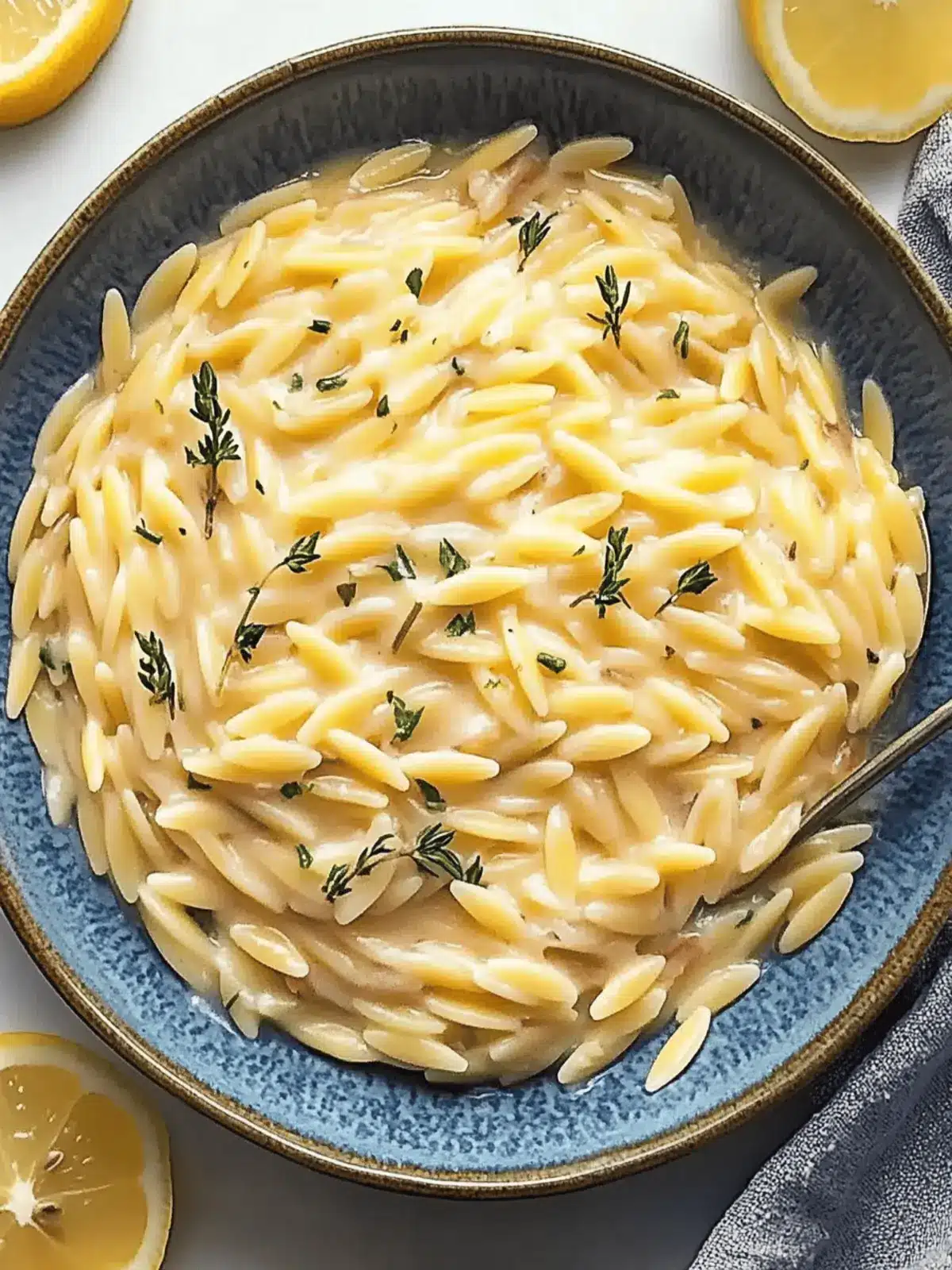 One Pot Lemon Orzo Pasta - Zesty Comfort in Every Bite 5 One Pot Lemon Orzo Pasta