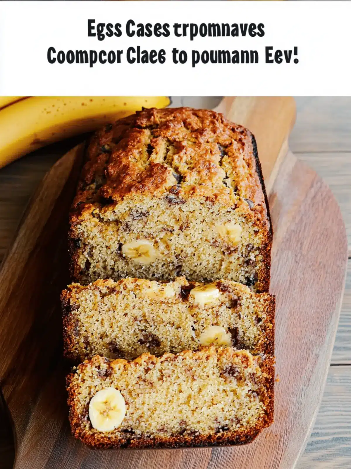 Easiest Cottage Cheese Banana Bread Ever!