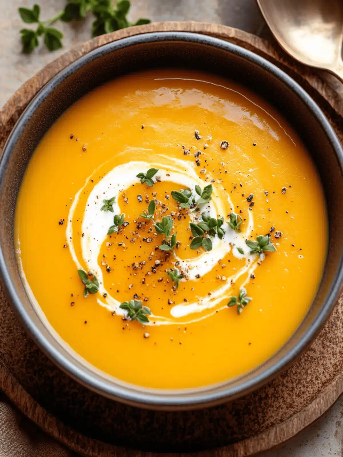 Butternut Squash & Apple Soup