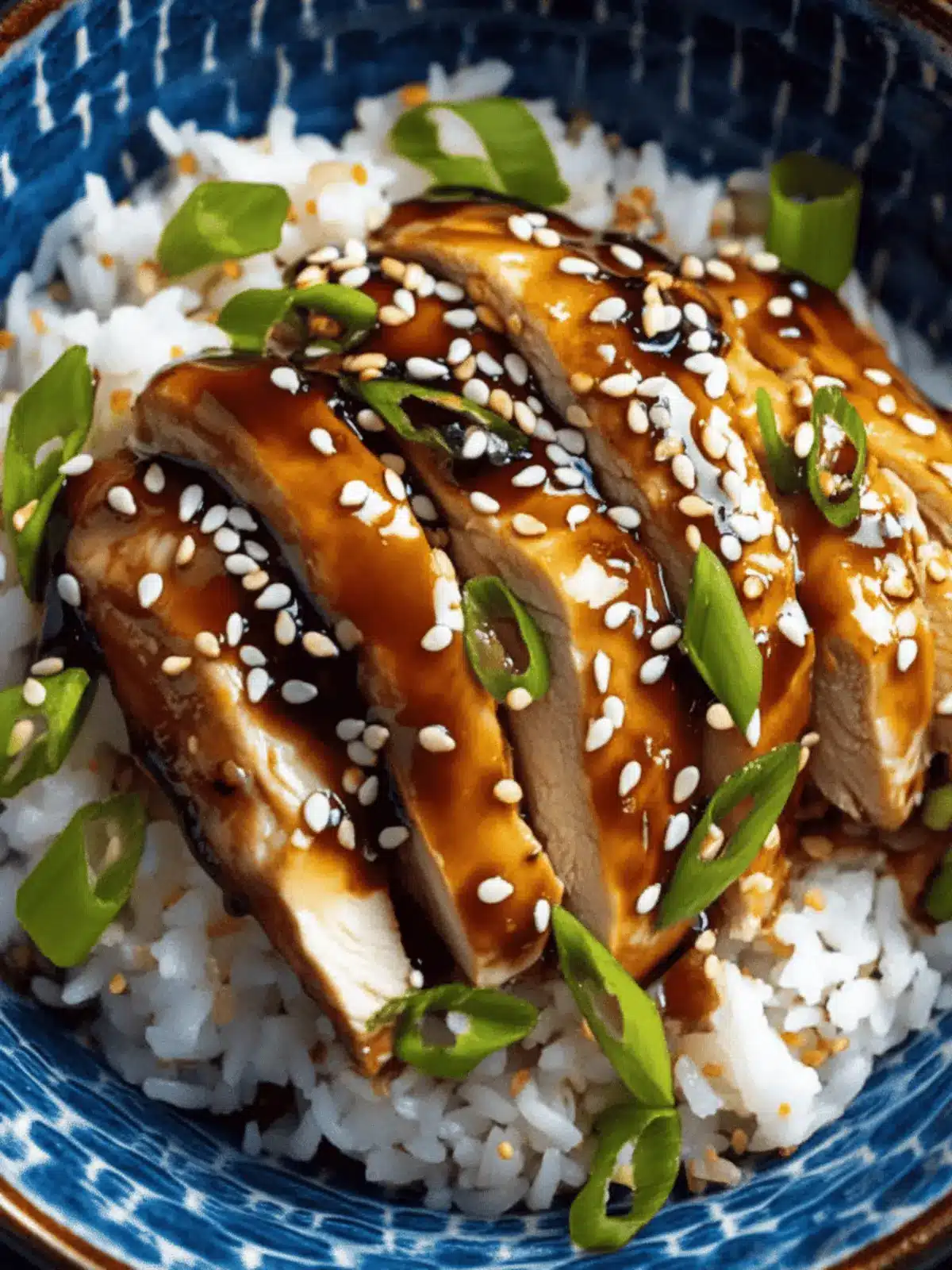 Teriyaki Chicken with Toasted Sesame