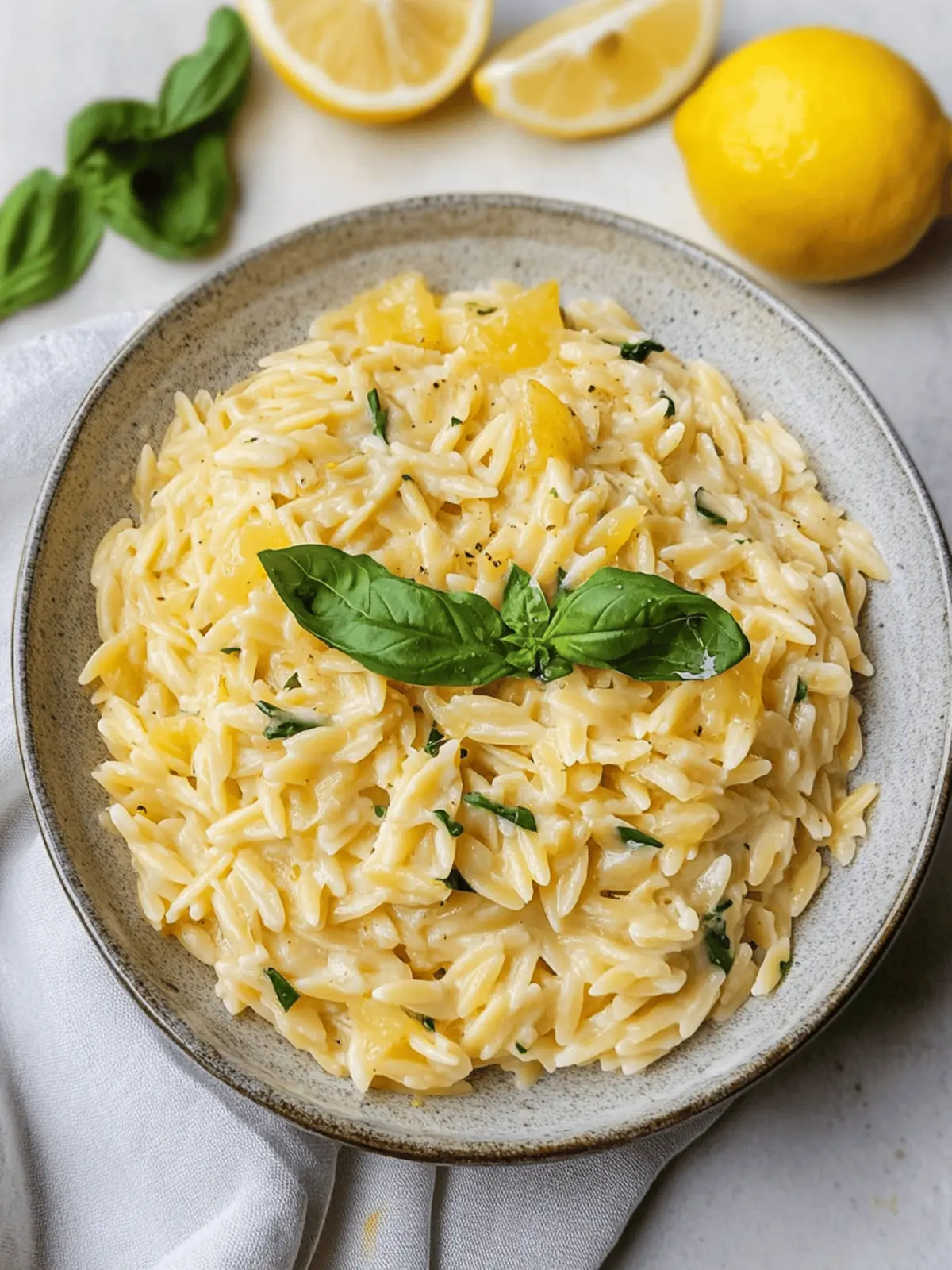 Creamy Lemon Orzo – Easy 20-Minute Side Dish Delight 5 Creamy Lemon Orzo – Modern Honey