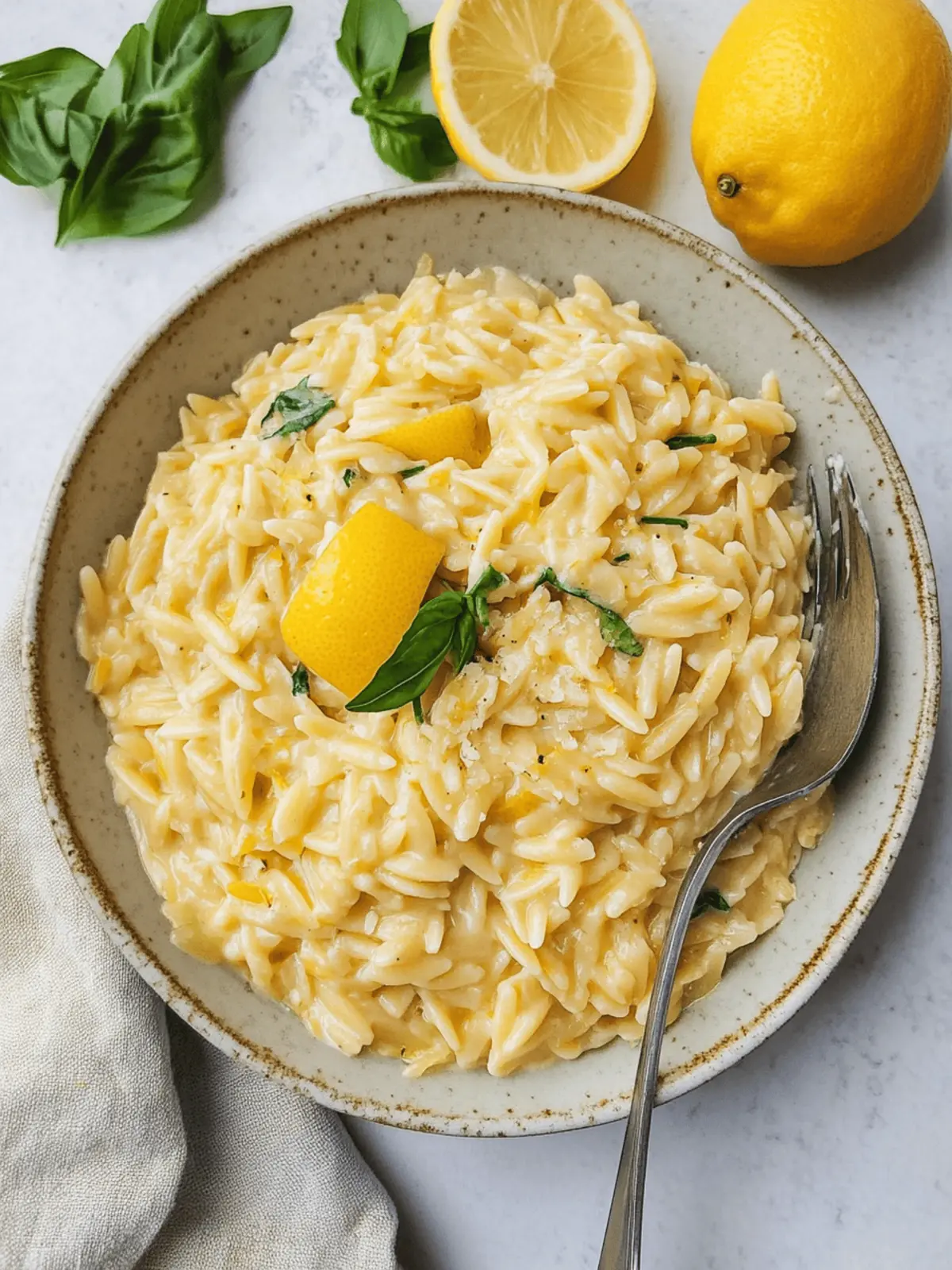 Creamy Lemon Orzo – Easy 20-Minute Side Dish Delight 2 Creamy Lemon Orzo – Modern Honey