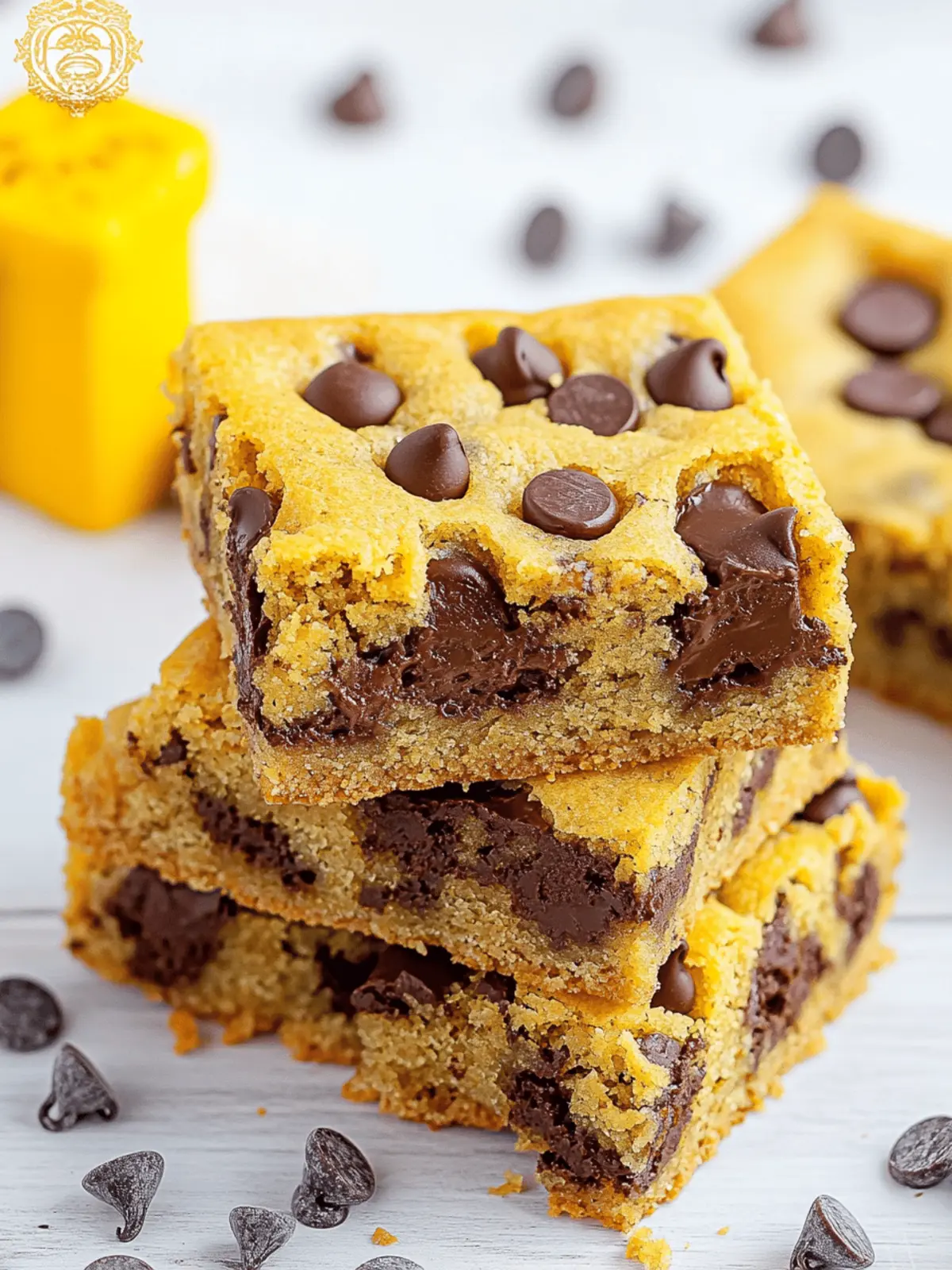 Lazy Chocolate Chip Cookie Bars