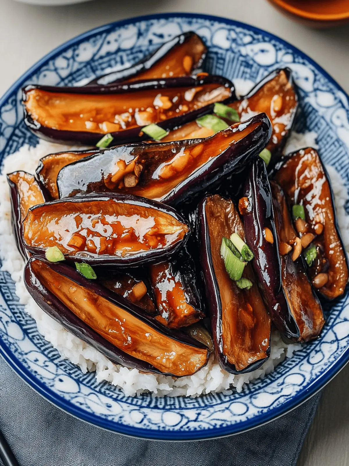 Chinese Eggplant with Garlic Sauce