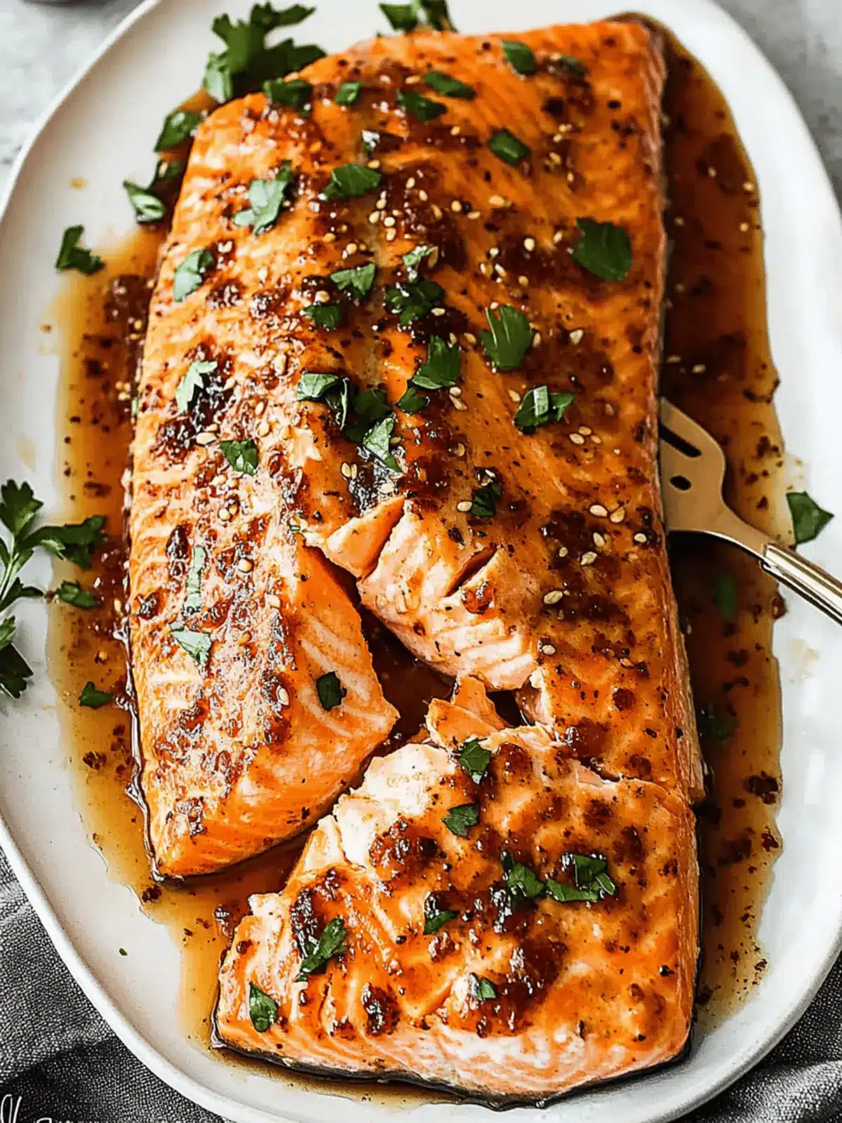 Brown Sugar Soy Sauce Salmon (Easy Baked Recipe)