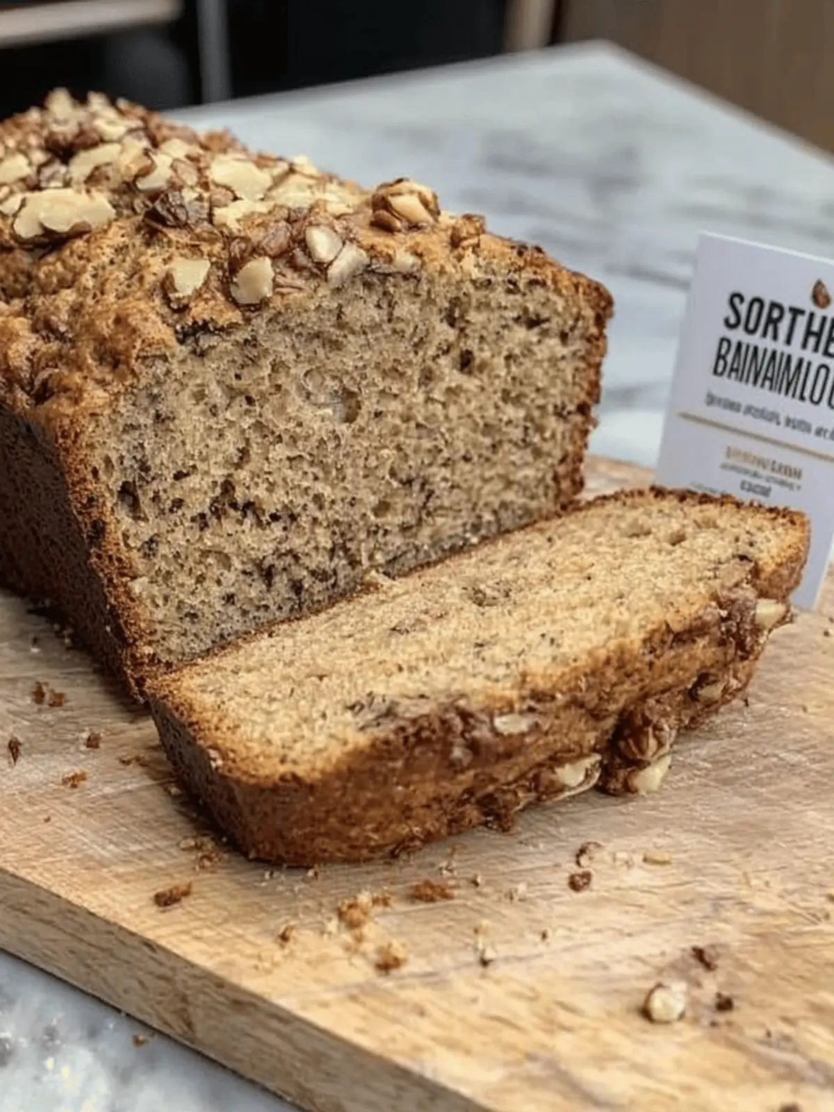 Sourdough Banana Nut Bread
