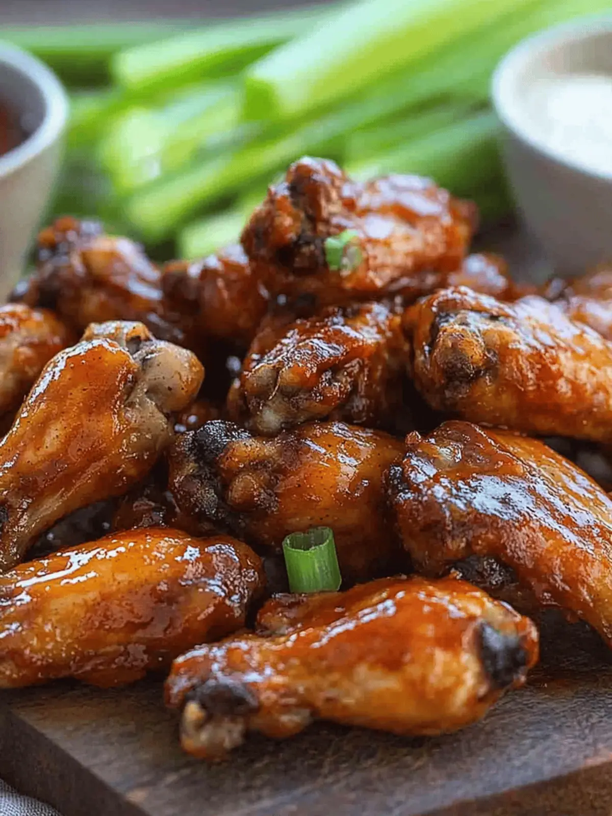 Baked Buffalo Chicken Wings - I Am Homesteader