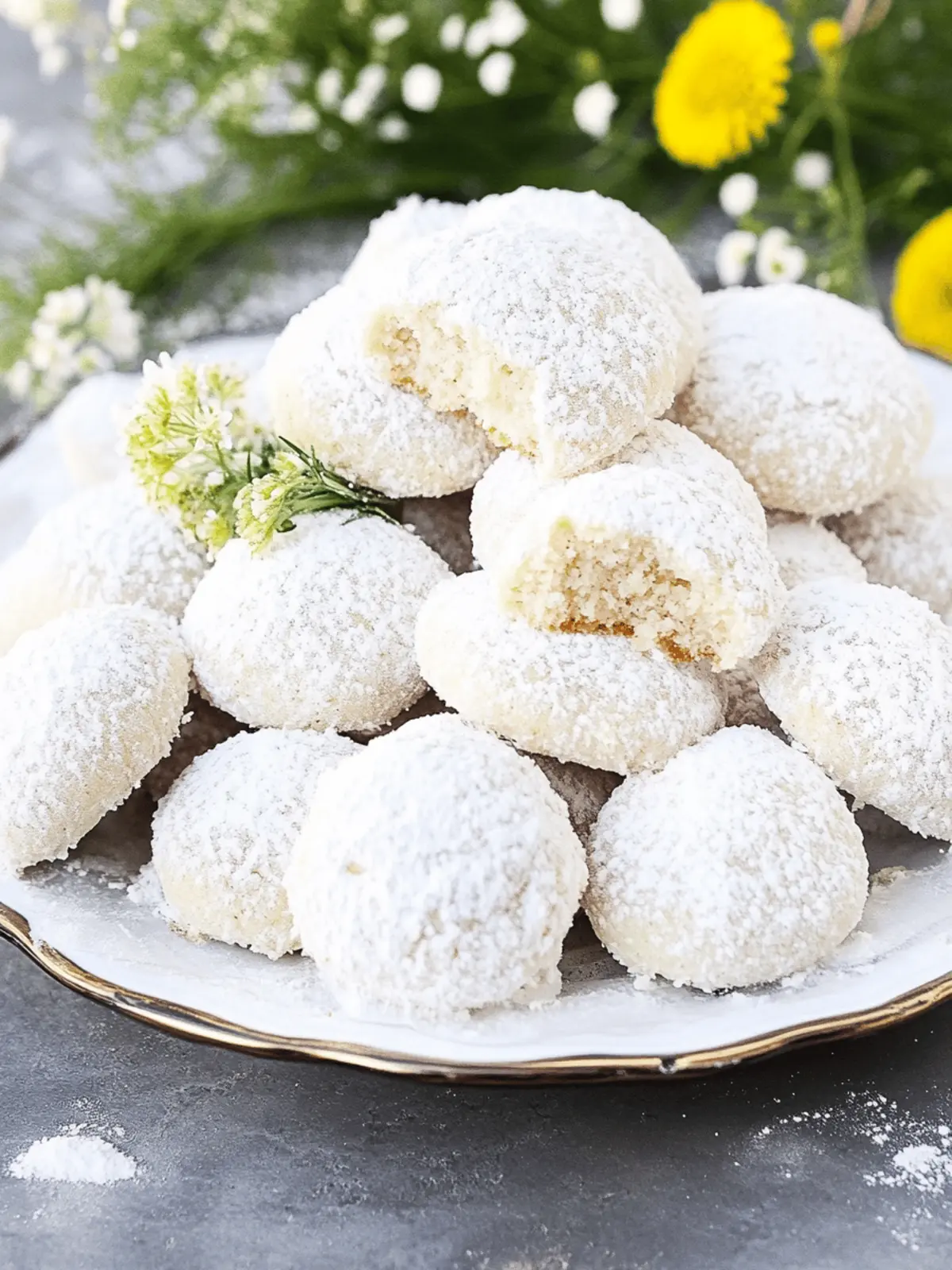 Italian Wedding Cookies Recipe