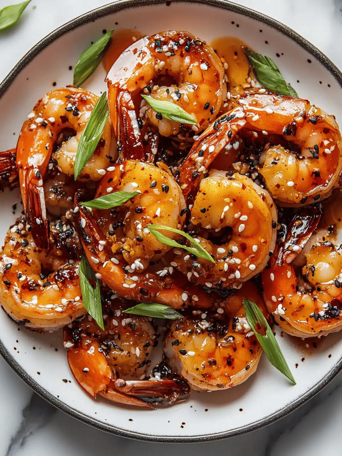 Sweet and Spicy Gochujang Shrimp
