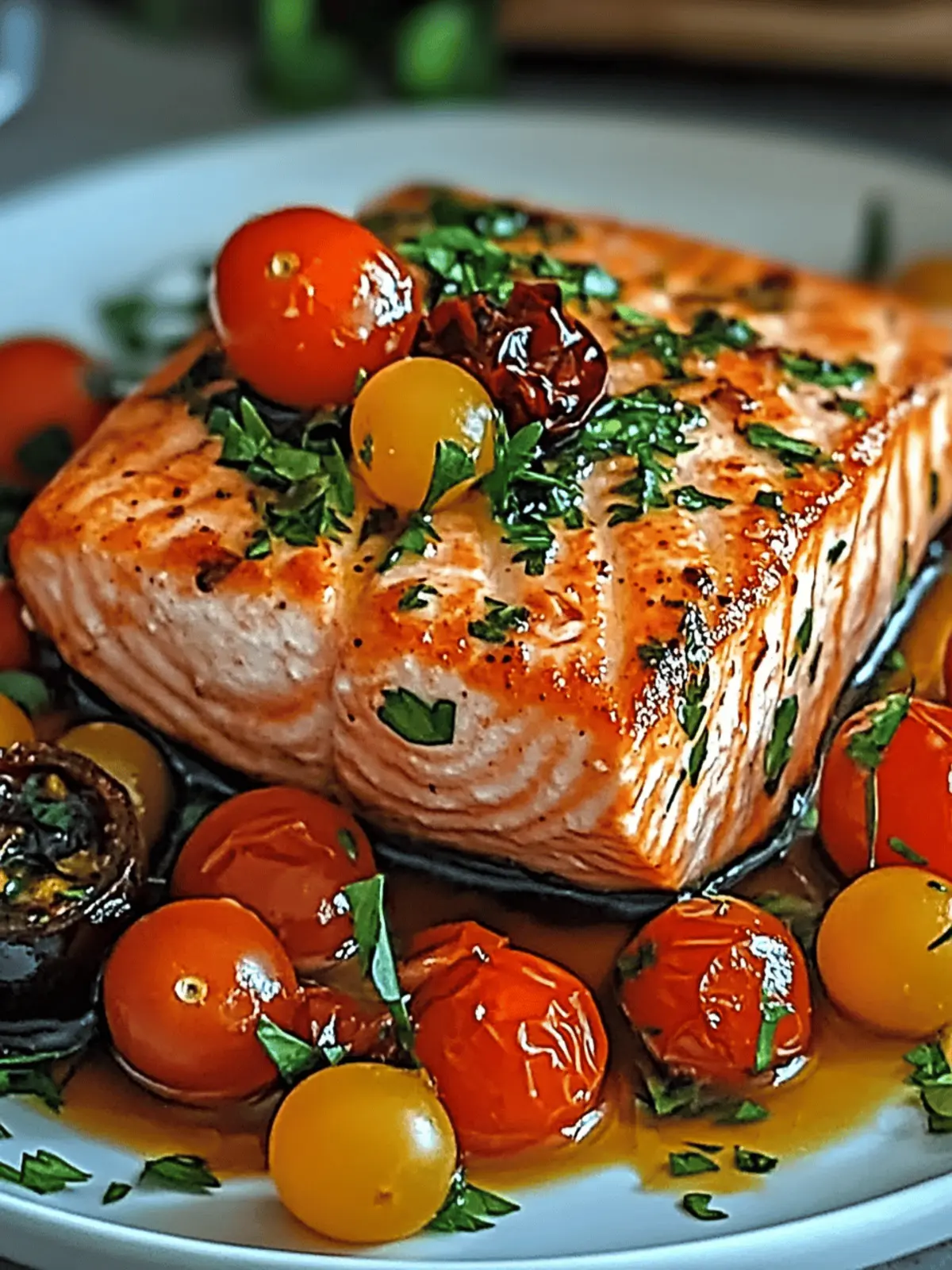 Mediterranean Salmon: A Flavorful Delight for Dinner