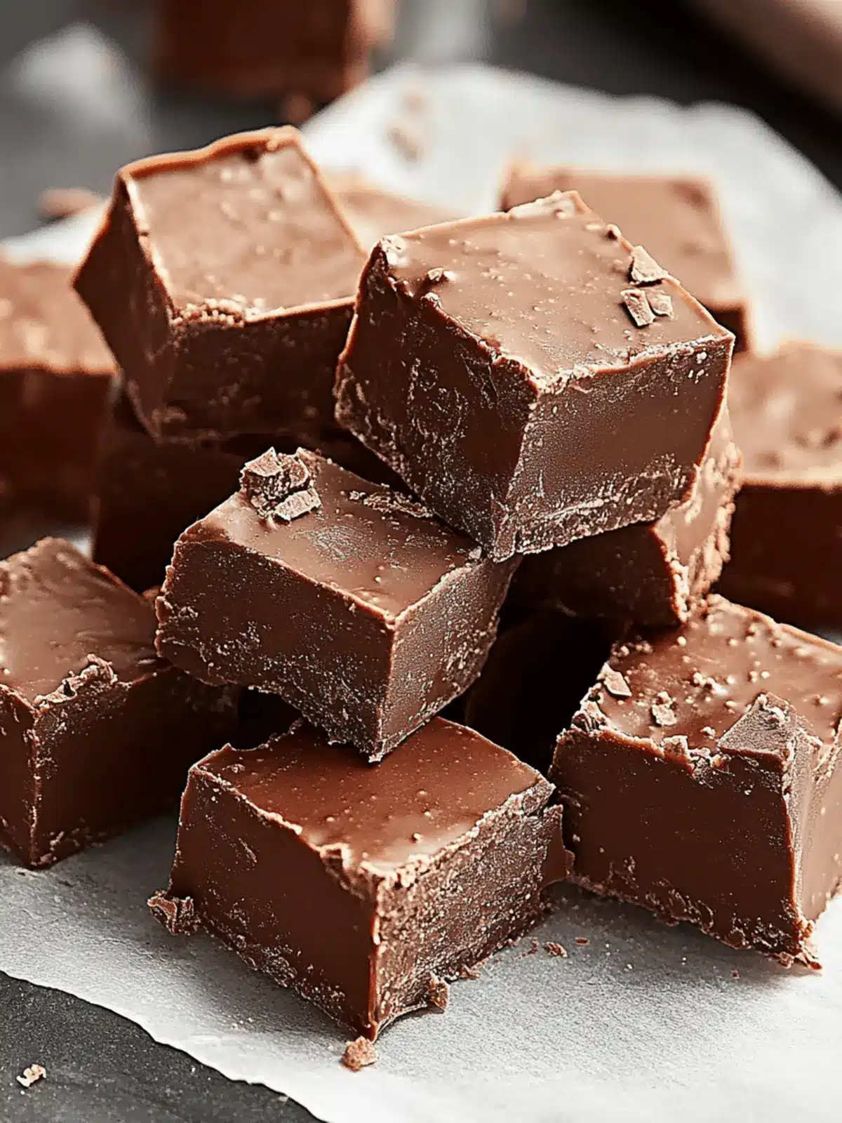 Decadent Creamy Chocolate Fudge