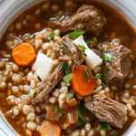 Hearty Slow Cooker Beef & Barley Comfort Bowl