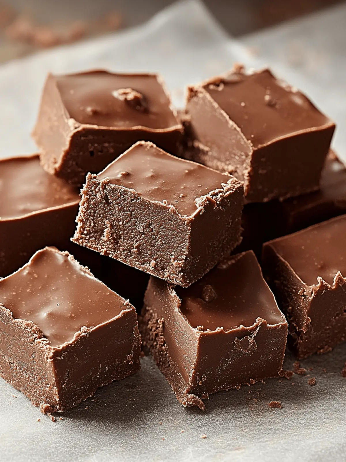 Decadent Creamy Chocolate Fudge
