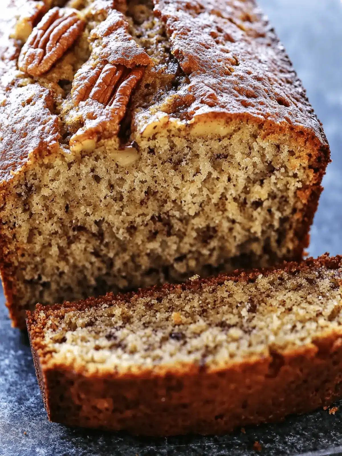 Ultra-Moist Buttermilk Banana Bread with Pecans