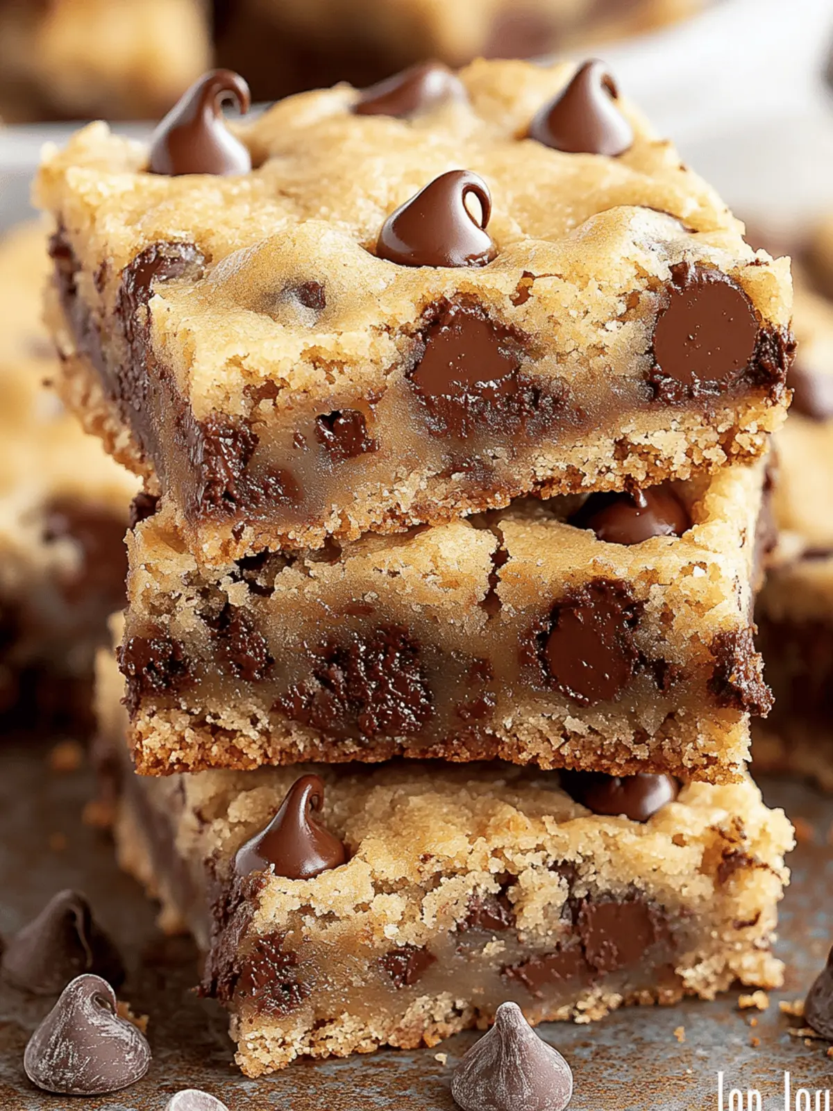 Better Than Toll House Chocolate Chip Cookie Bars