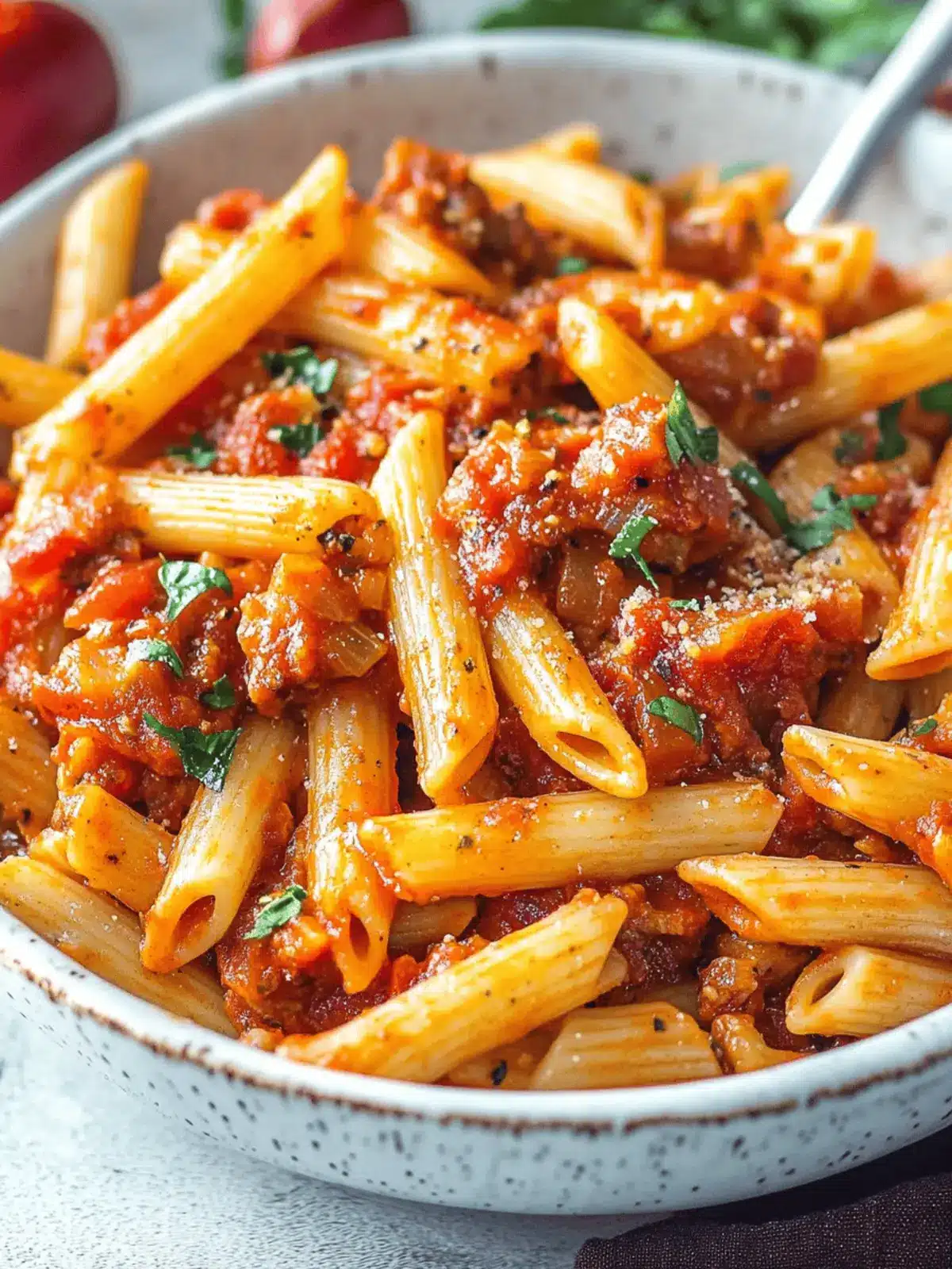 Penne Arrabbiata