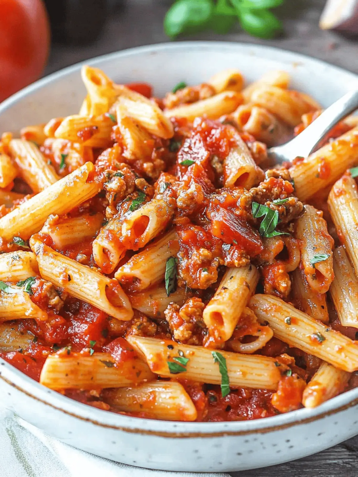 Penne Arrabbiata