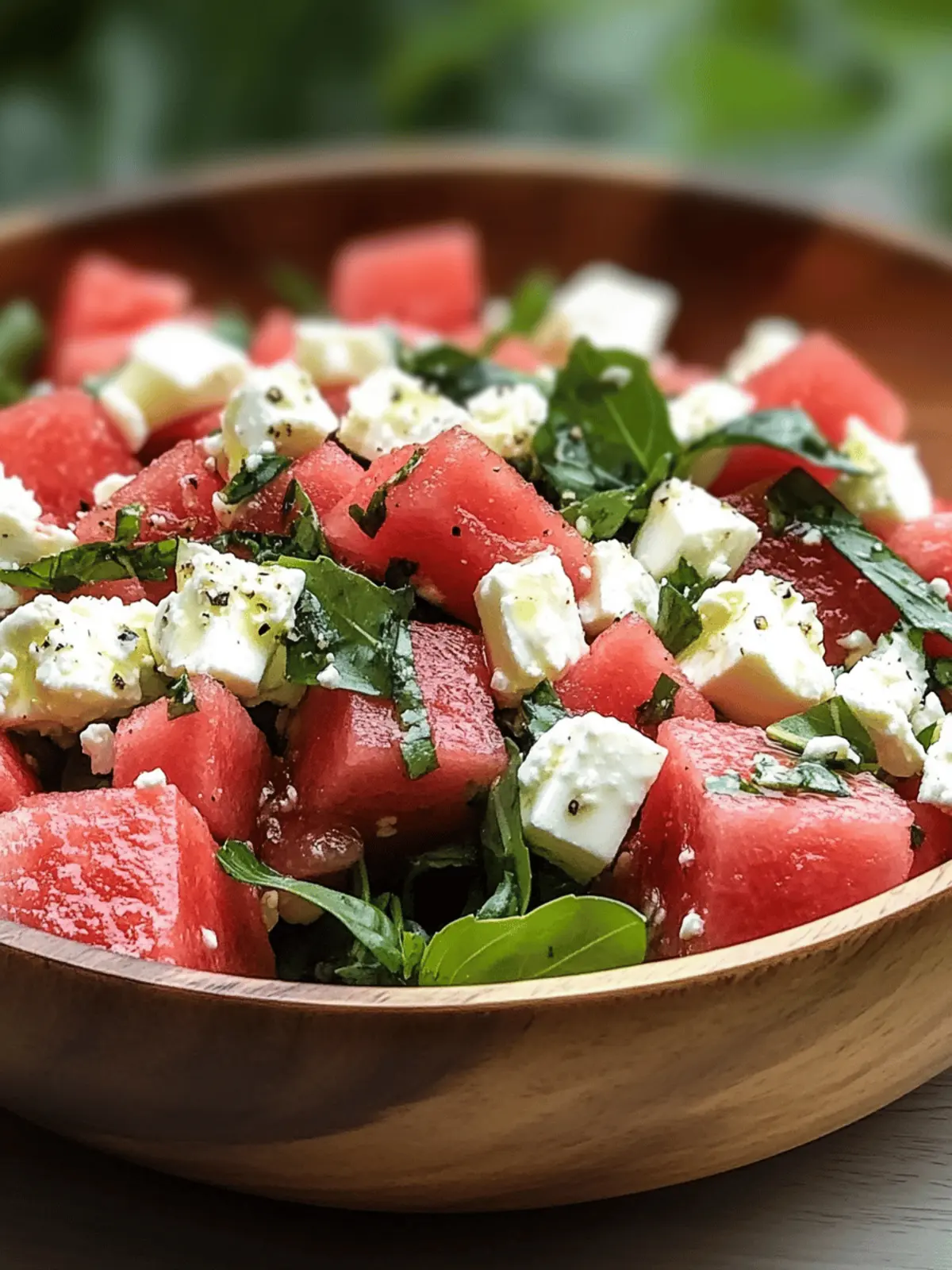 Amazing Watermelon Salad with Feta for a Refreshing Summer