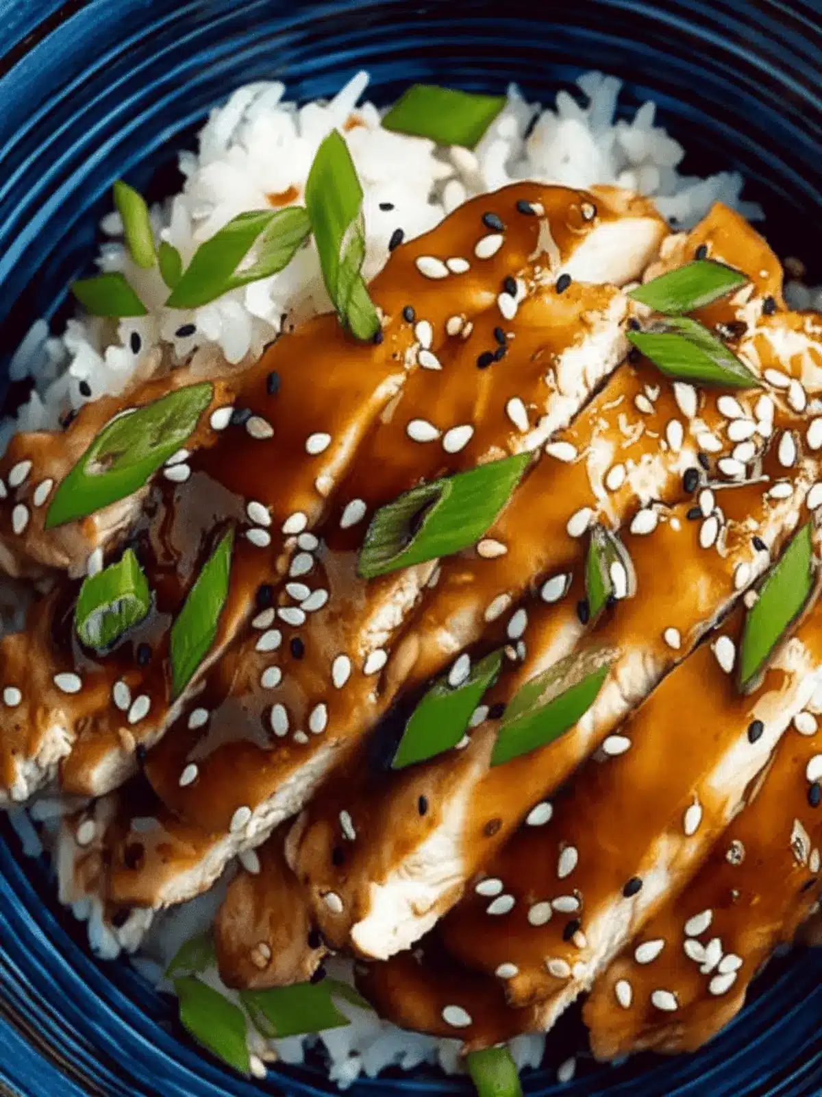 Teriyaki Chicken with Toasted Sesame