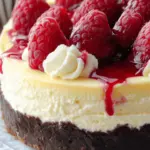 White Chocolate Raspberry Cheesecake