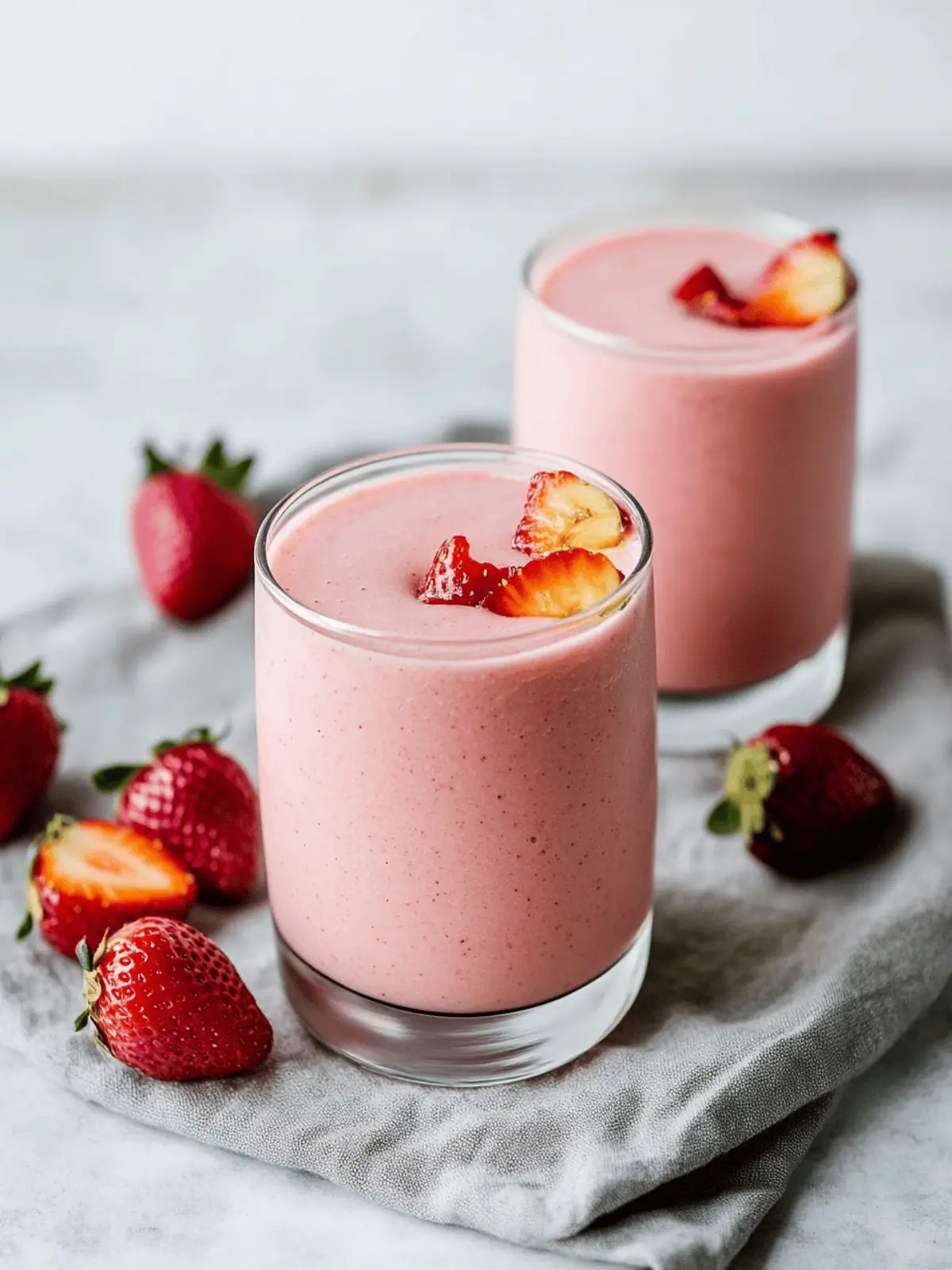 Strawberry Banana Smoothie