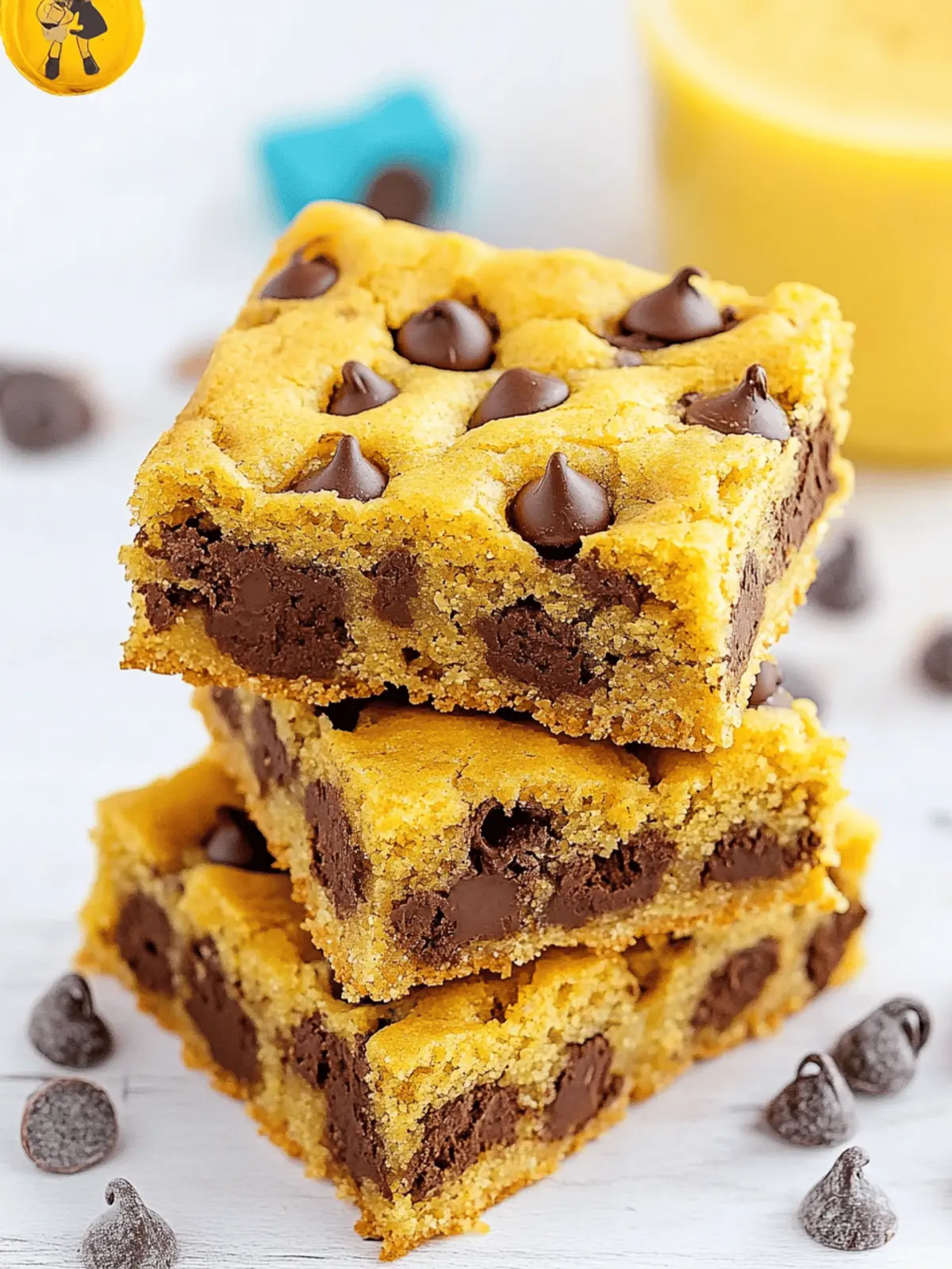 Lazy Chocolate Chip Cookie Bars