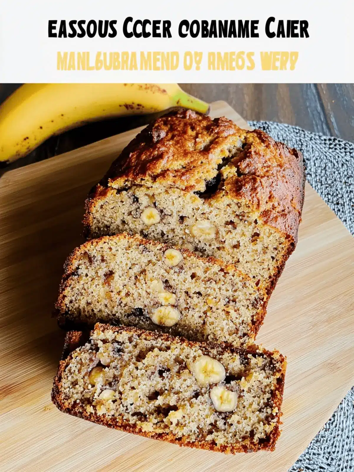 Easiest Cottage Cheese Banana Bread Ever!