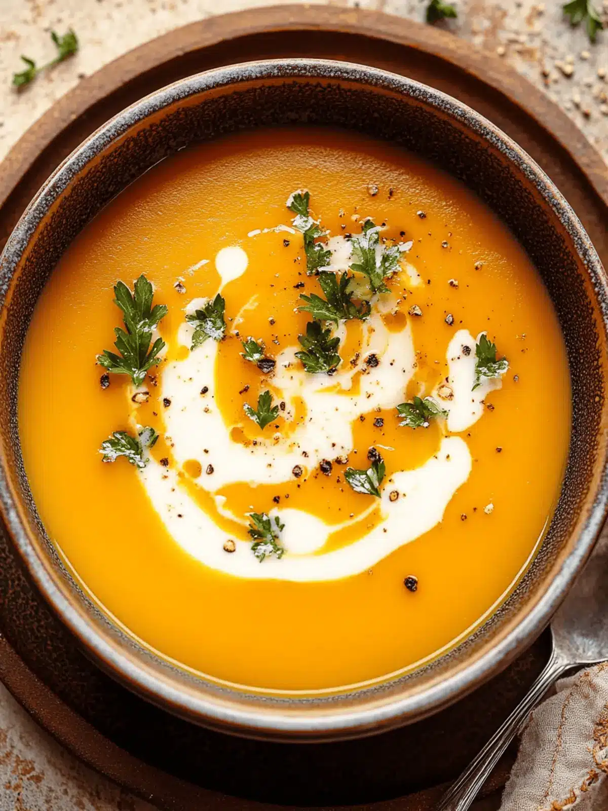 Butternut Squash & Apple Soup