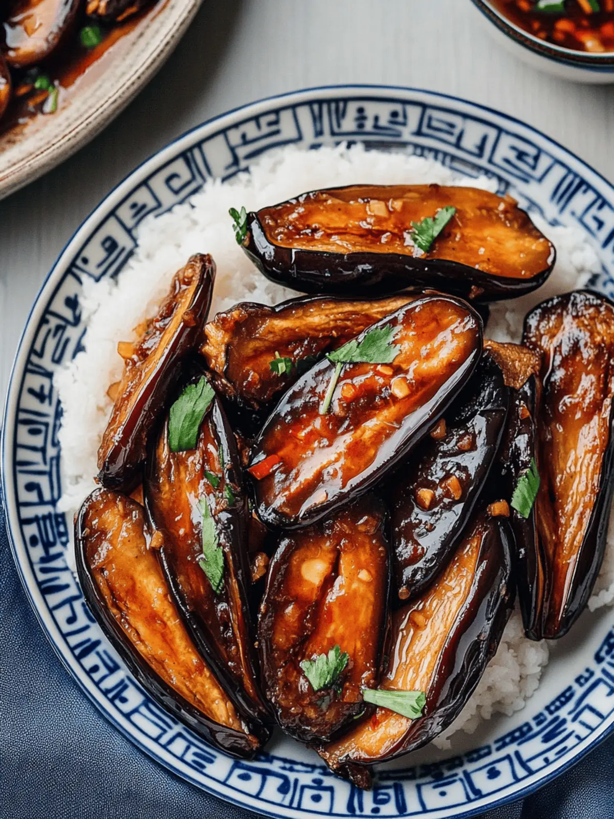 Chinese Eggplant with Garlic Sauce