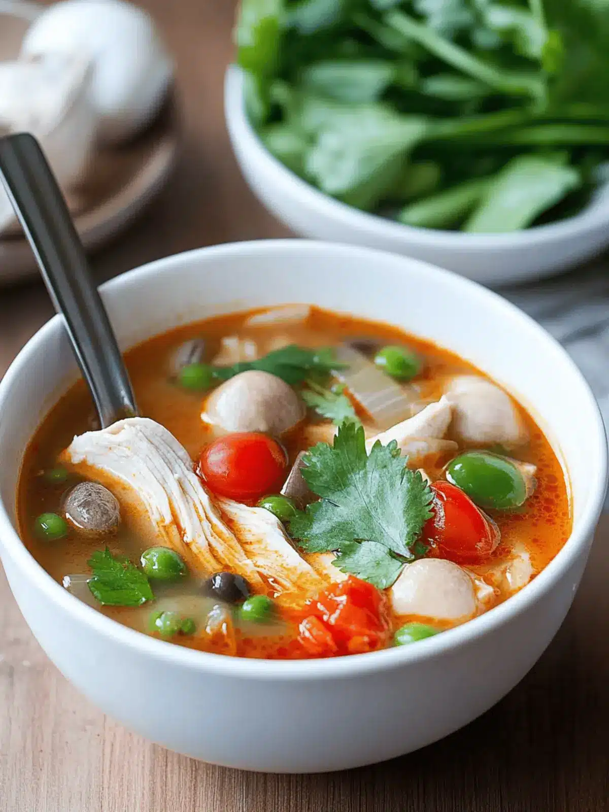 Hot and Sour Chicken Soup