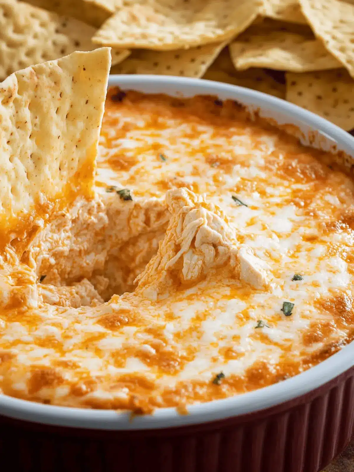 Spicy Buffalo Chicken Dip