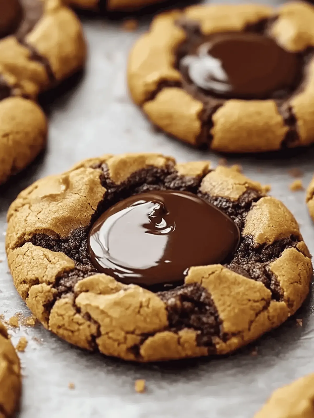 Decadent Chocolate Peanut Butter Buckeye Cookie